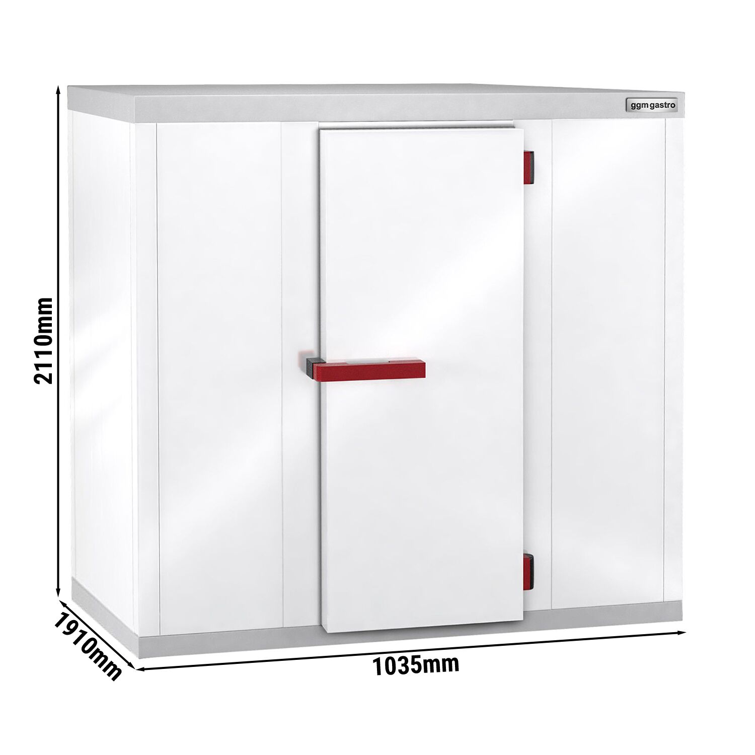Chambre froide - 1030 x 1910 mm - 2,99 m³