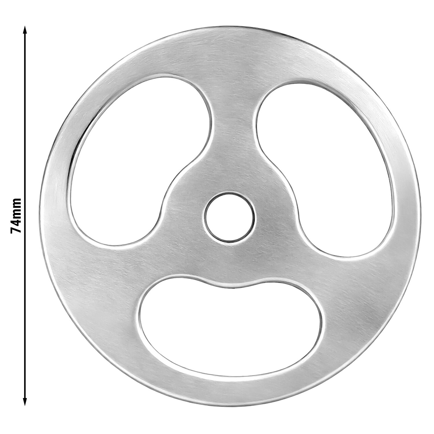 Cutting Plate - Sausage filler - #12 - 3 holes - compatible with FWH85, FWFC550