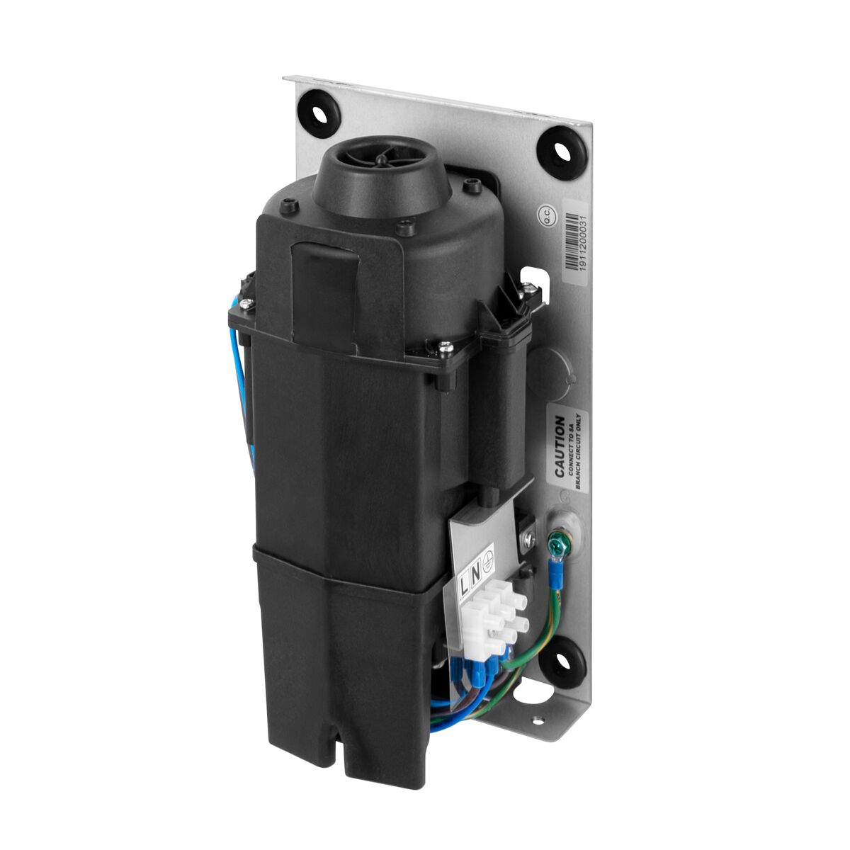 (2 pièces) AIR-WOLF | Sèche-mains avec capteur infrarouge – inox noir mat