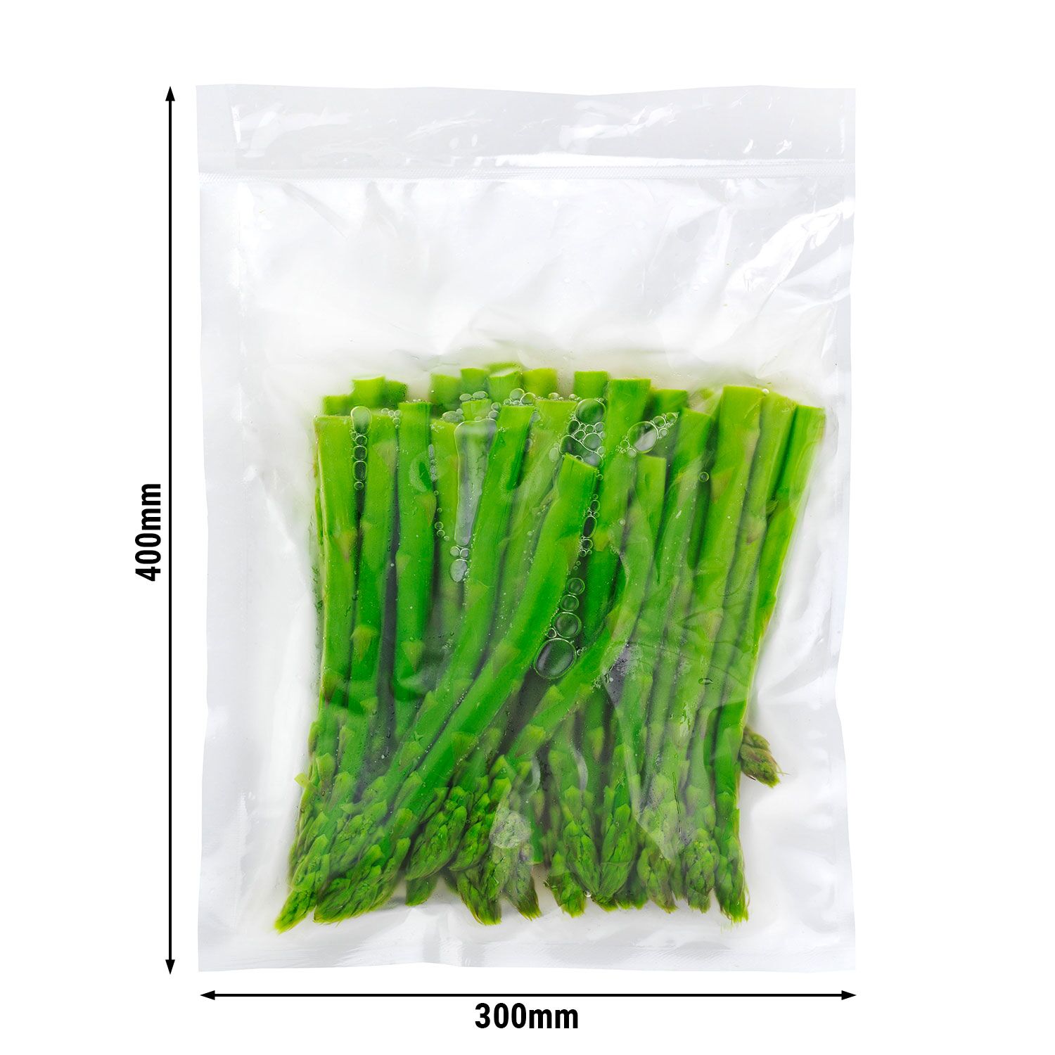 (500 pcs) Sacs sous vide - Lisses - 300x400mm