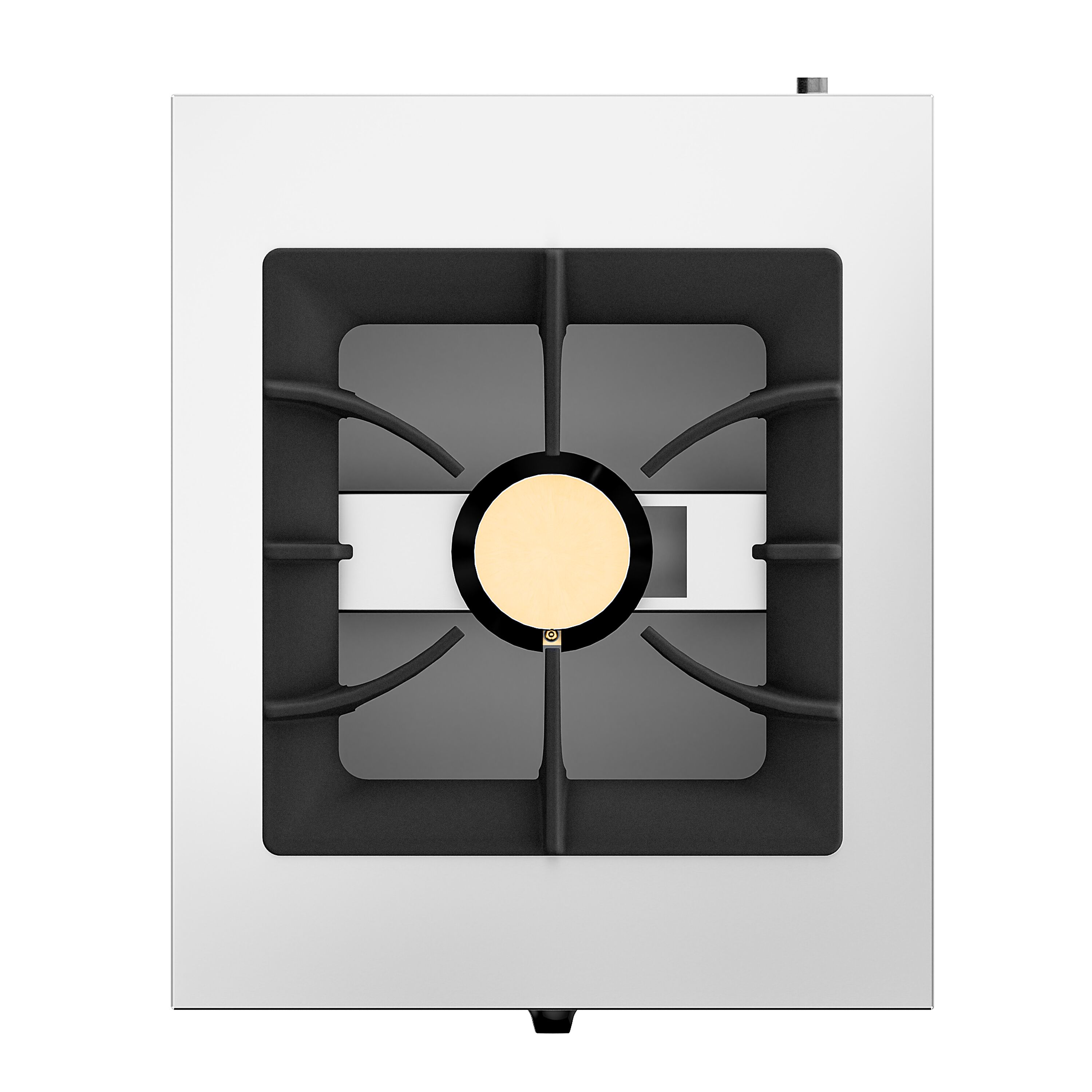 Fourneau à gaz – 8,5 kW – 1 brûleur – ouvert avec socle de base & tiroir de récupération