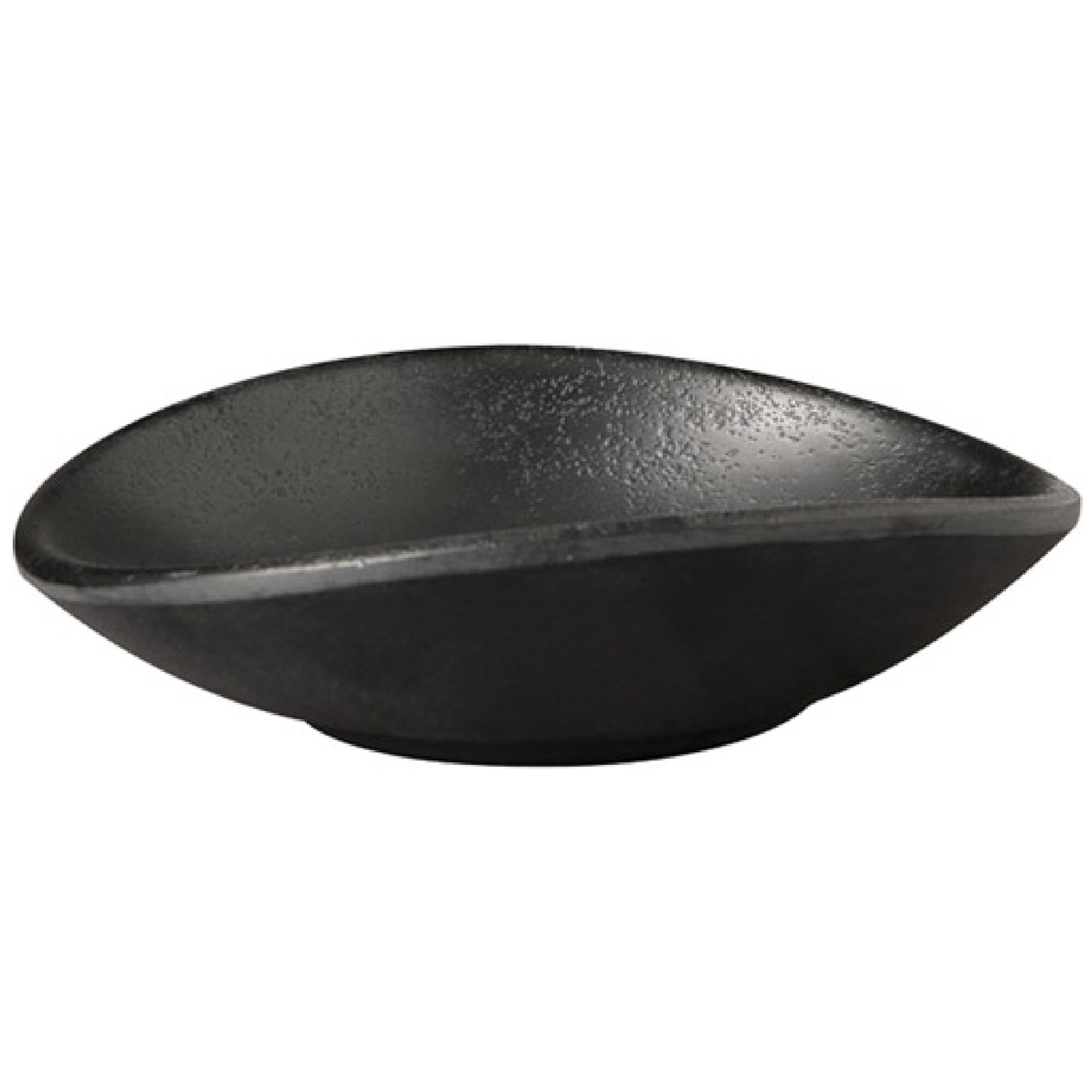 (6 pièces) Coupelles à sauce - ZEN - Melamine - 40 ml - 110 x 100 mm - Noir