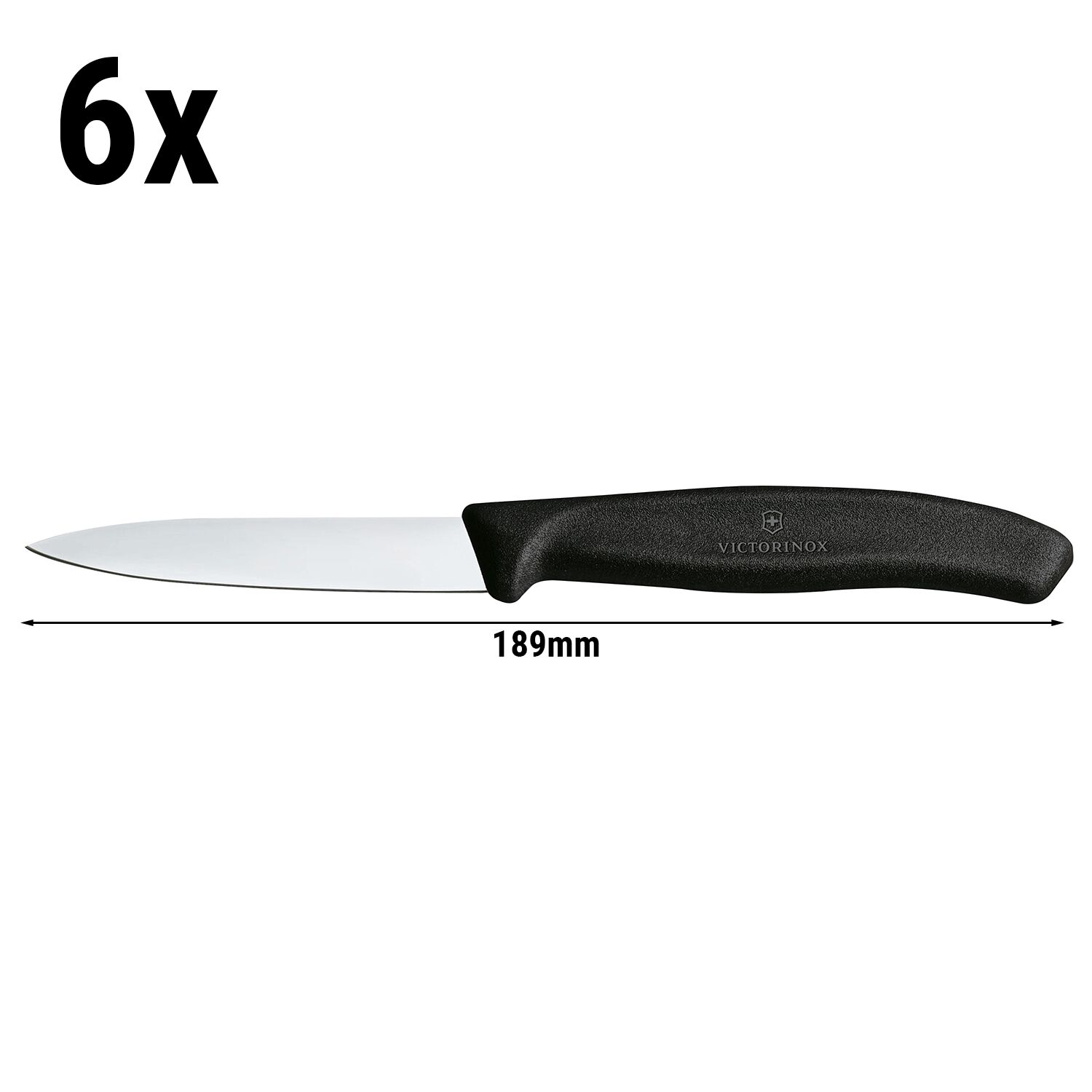 VICTORINOX | SWISS CLASSIC - Couteau à légumes - Lame: 80mm - 6pcs