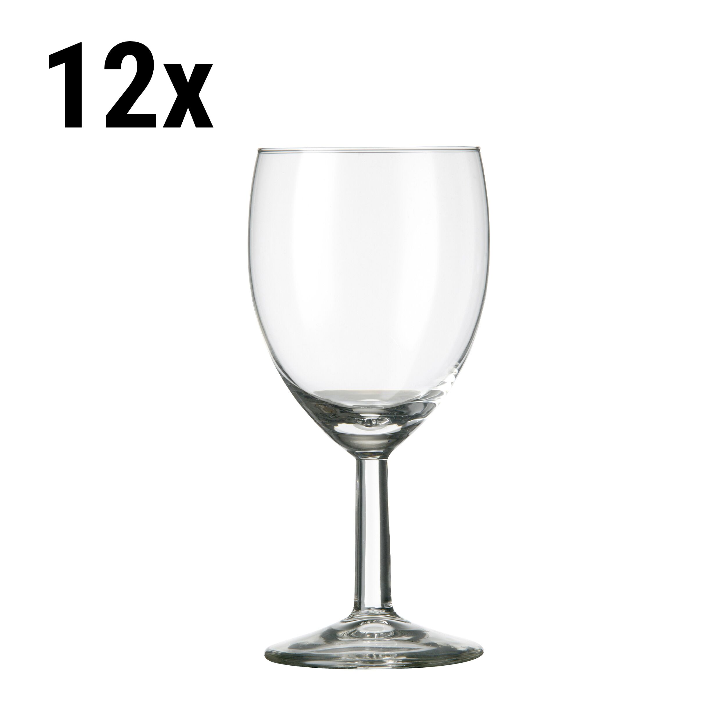 (12 pcs) Wine glass - GILDE - 240 ml
