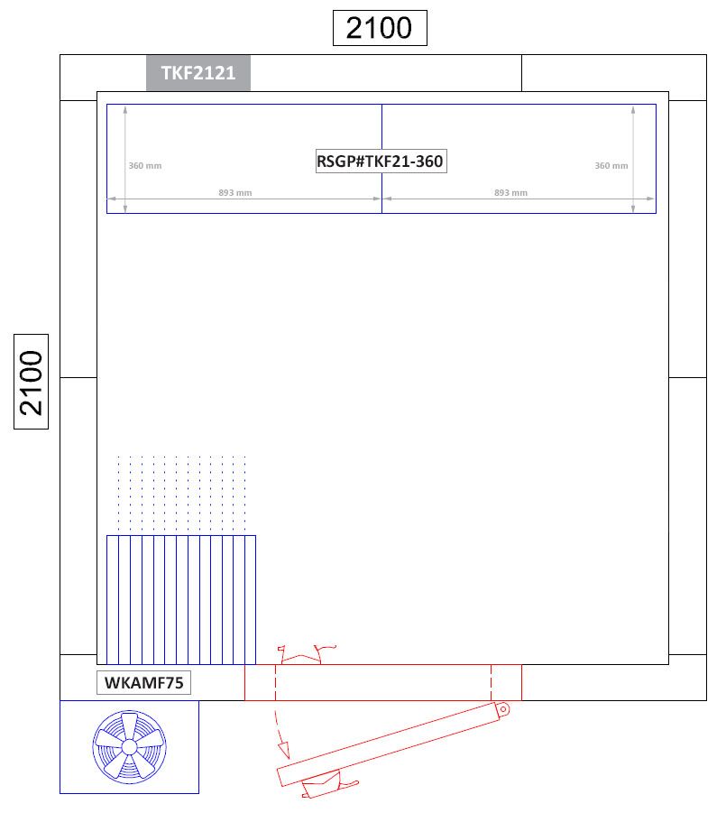 Rayonnage modulaire en aluminium - 1786x360mm - Capacité de charge:600kg