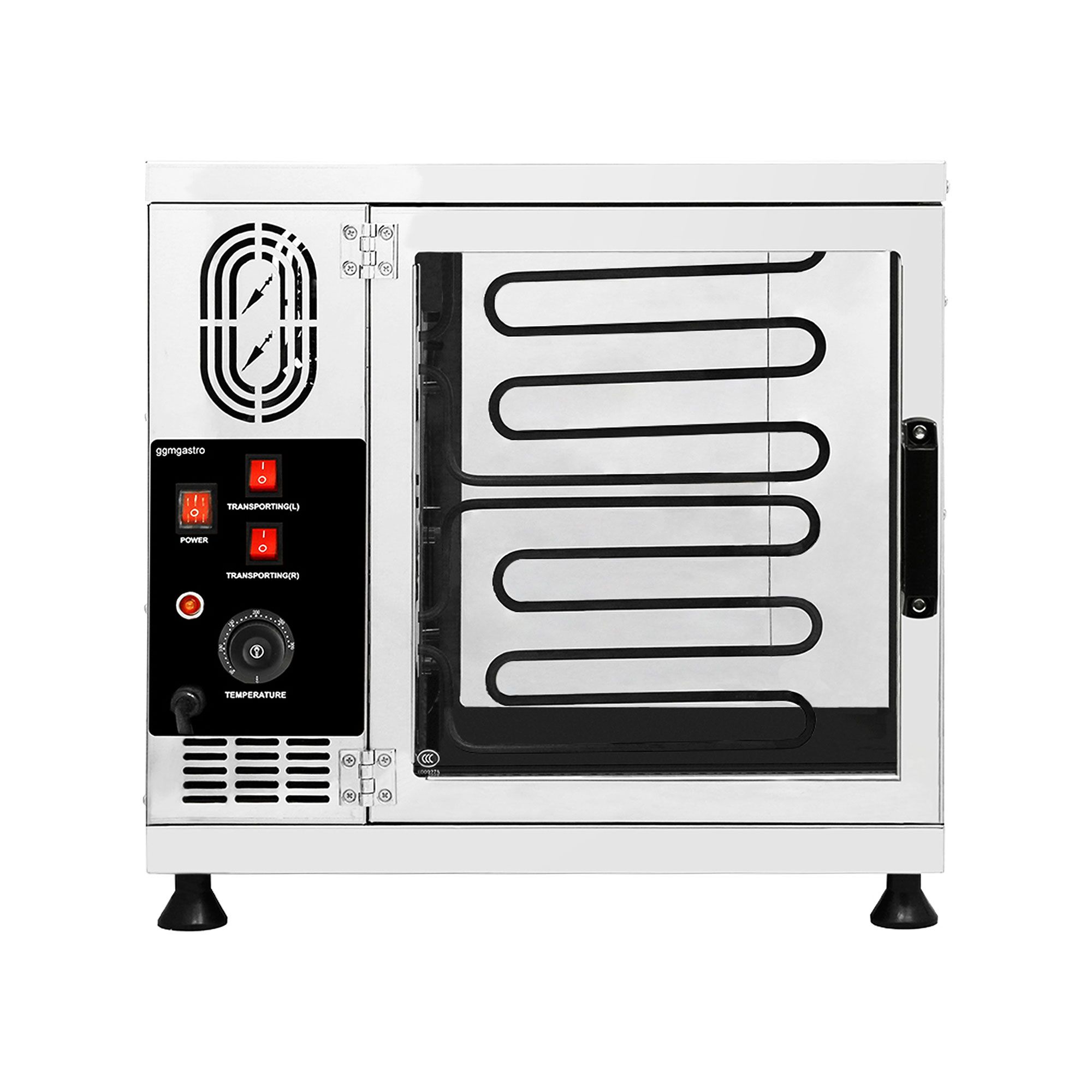 Machine à gâteau cheminée professionnelle - 3,5 kW - sans Rouleaux de cuisson