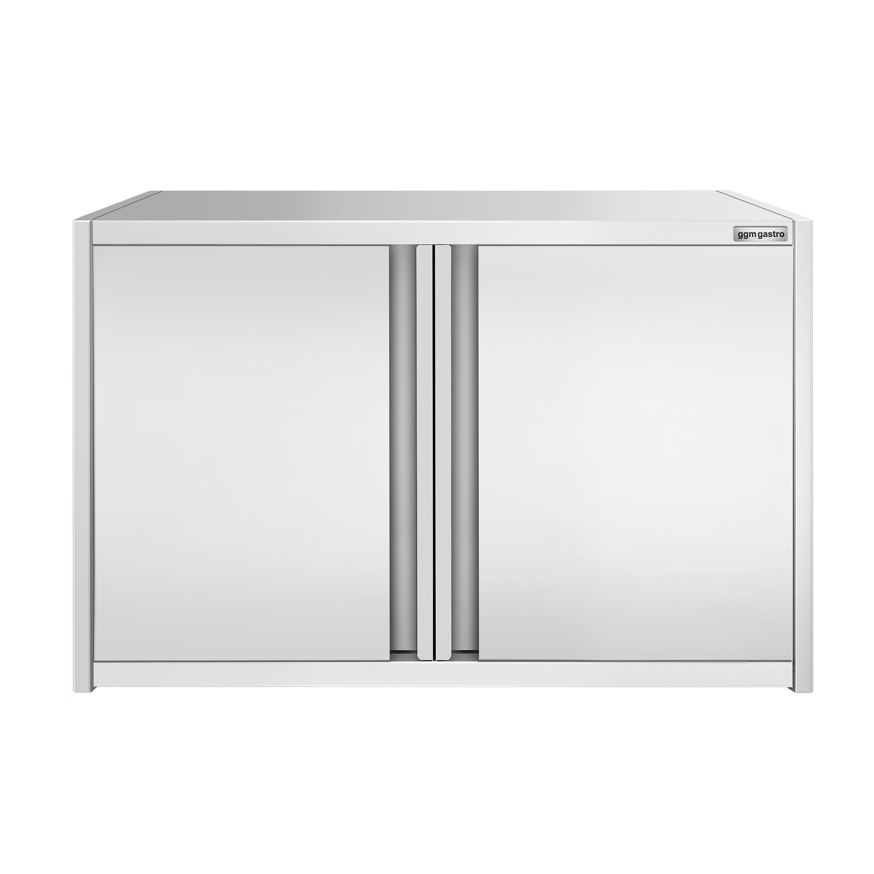 Armoire murale en acier inoxydable PREMIUM - 800x400mm - avec portes battantes - 650mm de haut