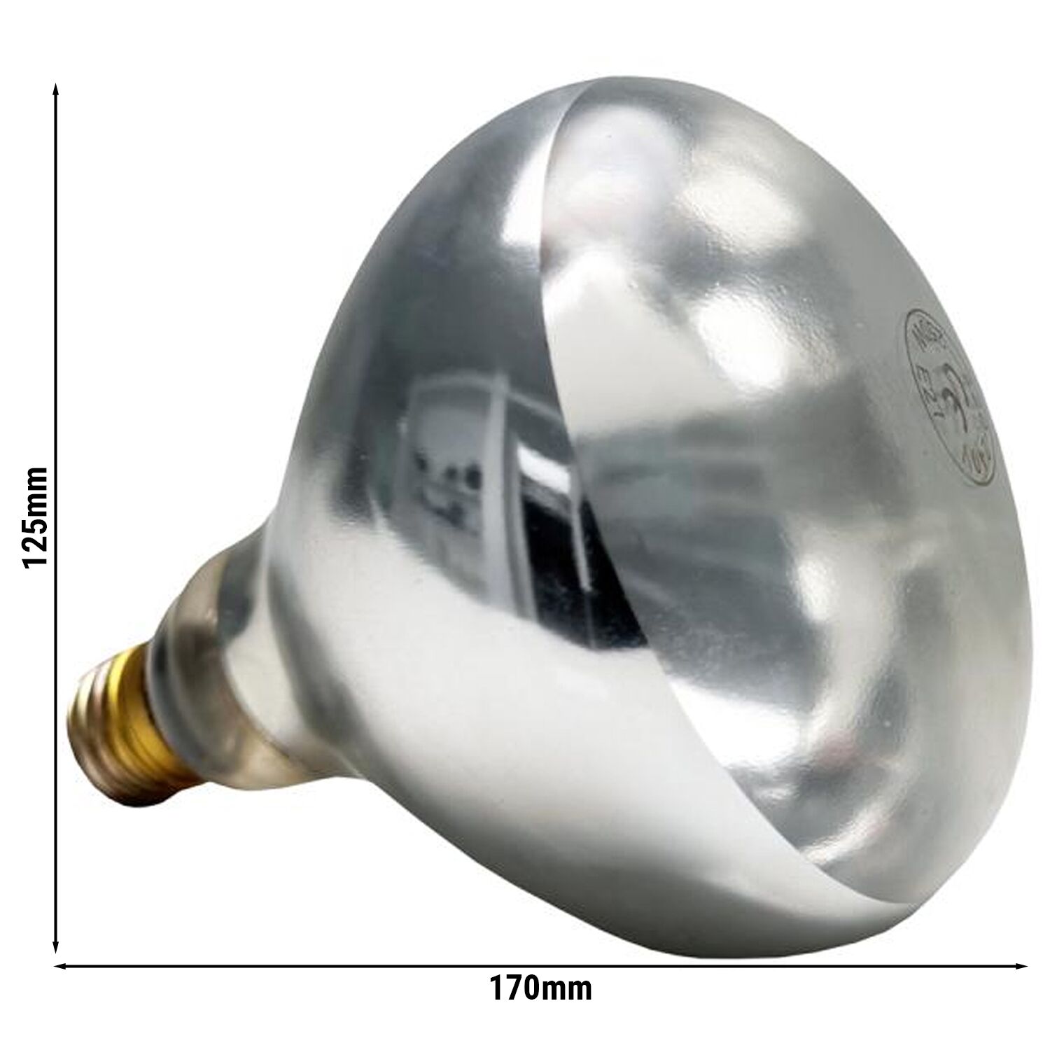 (6 stuks) Infrarood warmtelamp - E27 - 250W - passend voor 12265