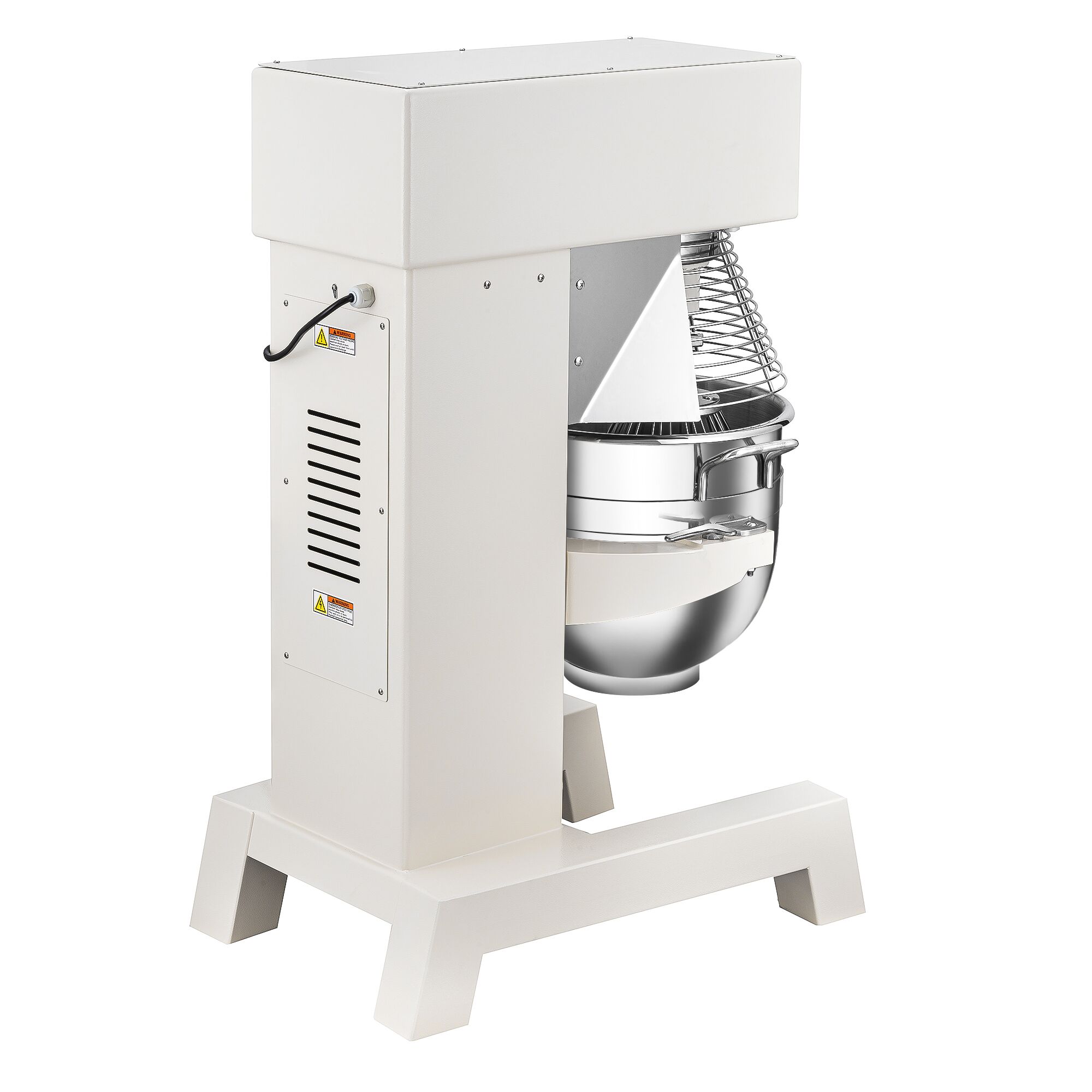 Batteur-mélangeur planétaire professionnel - 30L - 1,5kW - avec affichage, éclairage & 3 outils