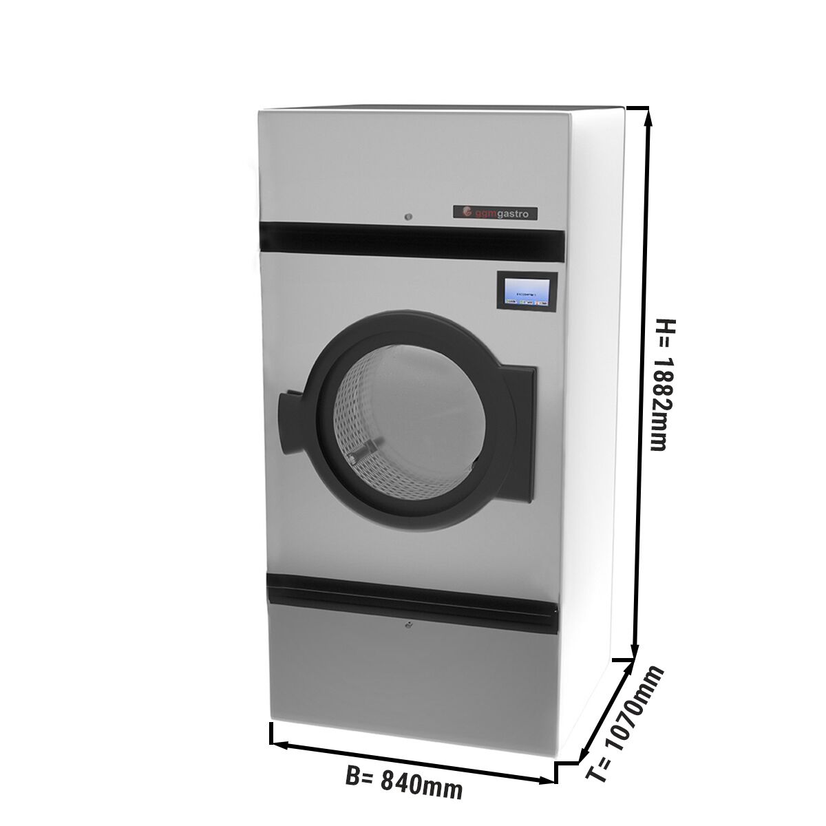 Sèche-linge à évacuation électrique – 18 kg – Touch