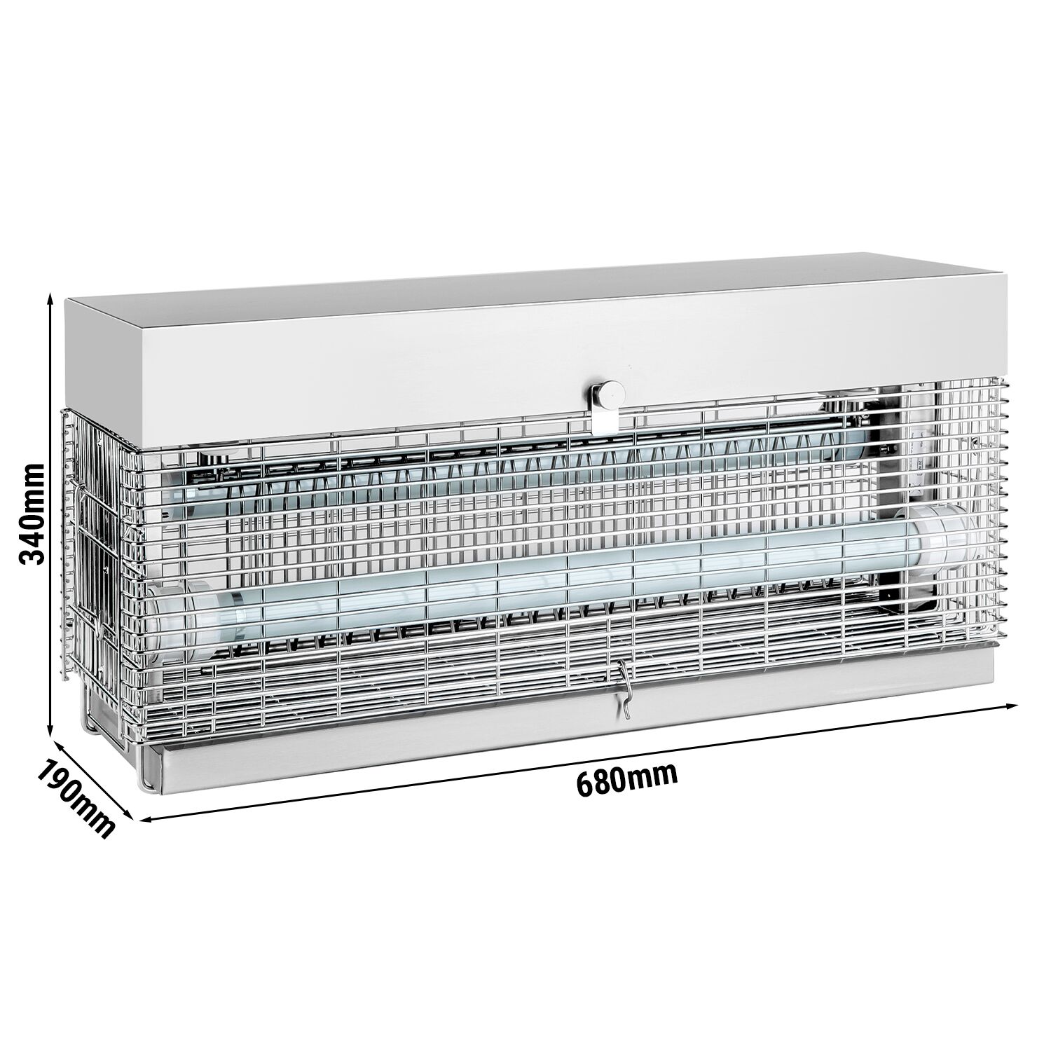 Destructeur d'insectes PREMIUM - pour 80 - 150 m² - 2 x 20 watts