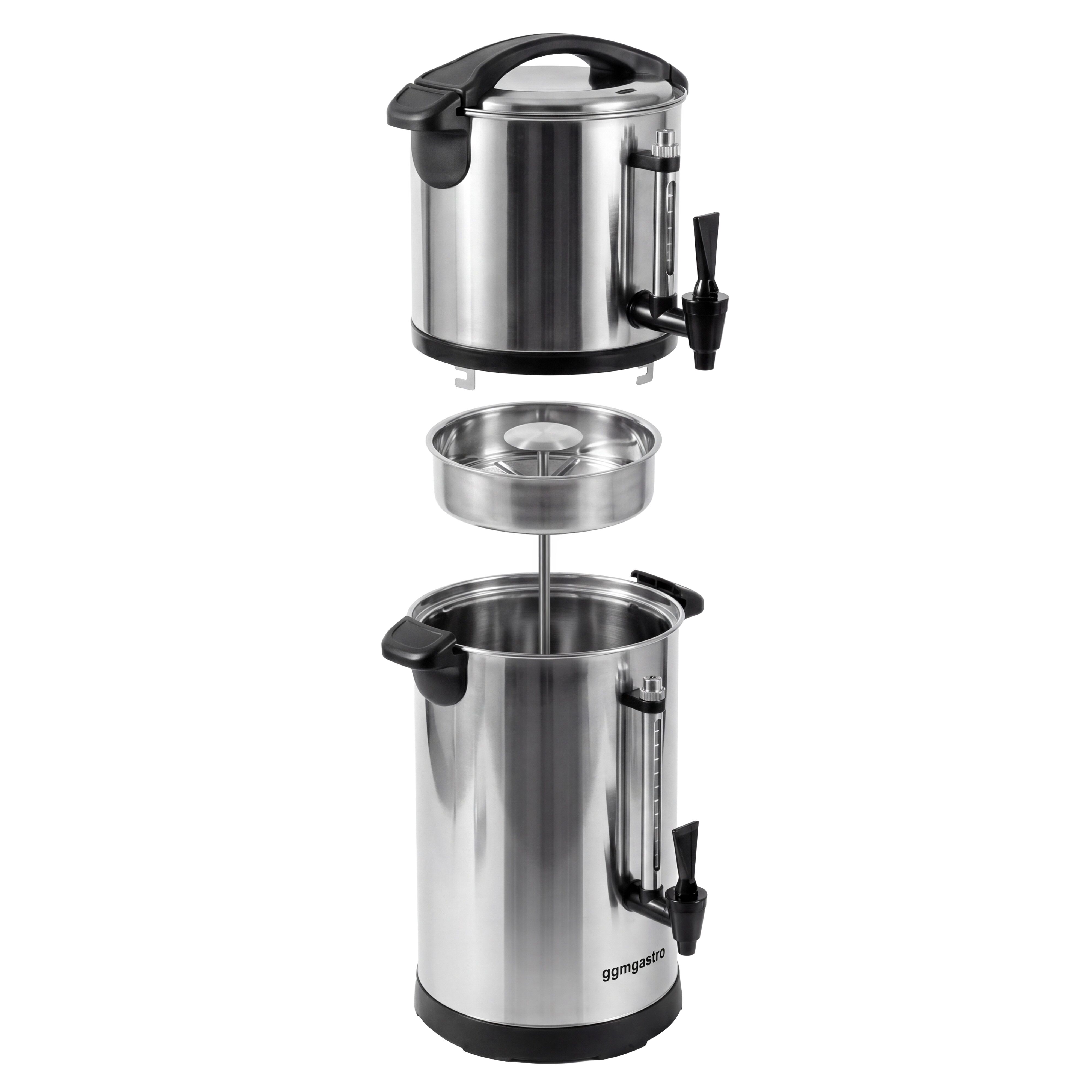 Commercial Coffee Percolator - Manual Fill - 6L - 1.2kW - approx 40 cups