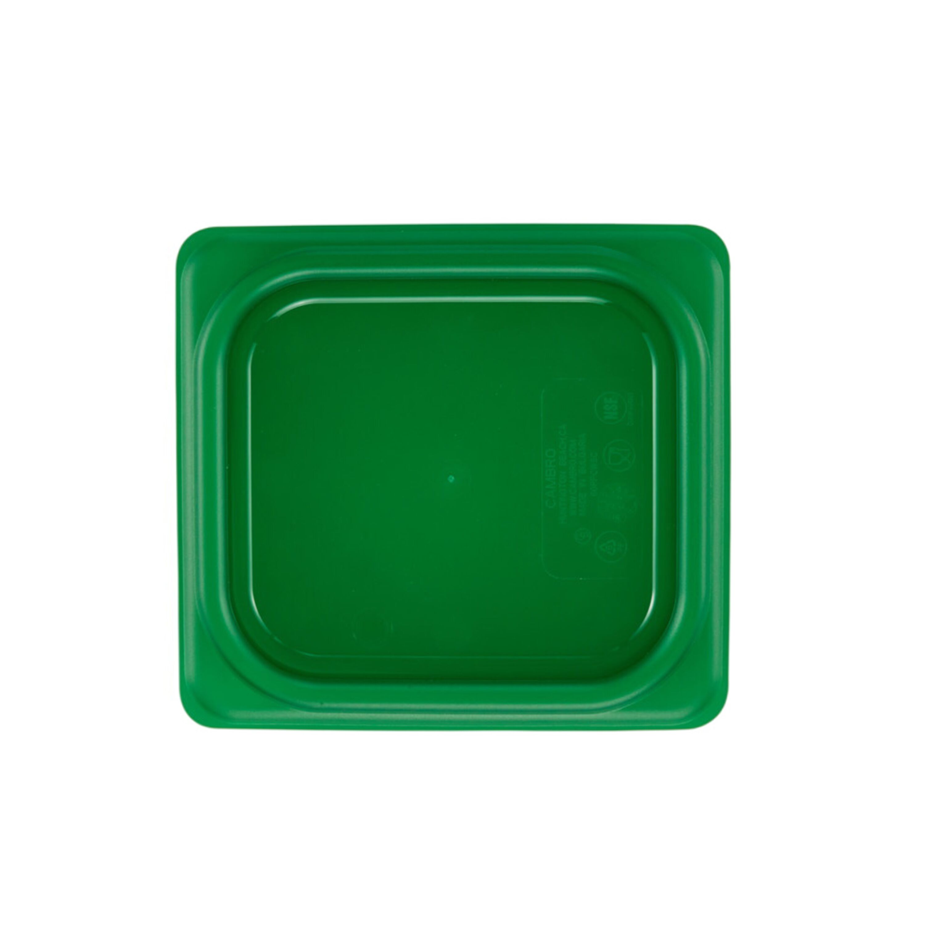 (6 pièces) CAMBRO | SafeTrak - Couvercle en polypropylène GN 1/6 - Vert