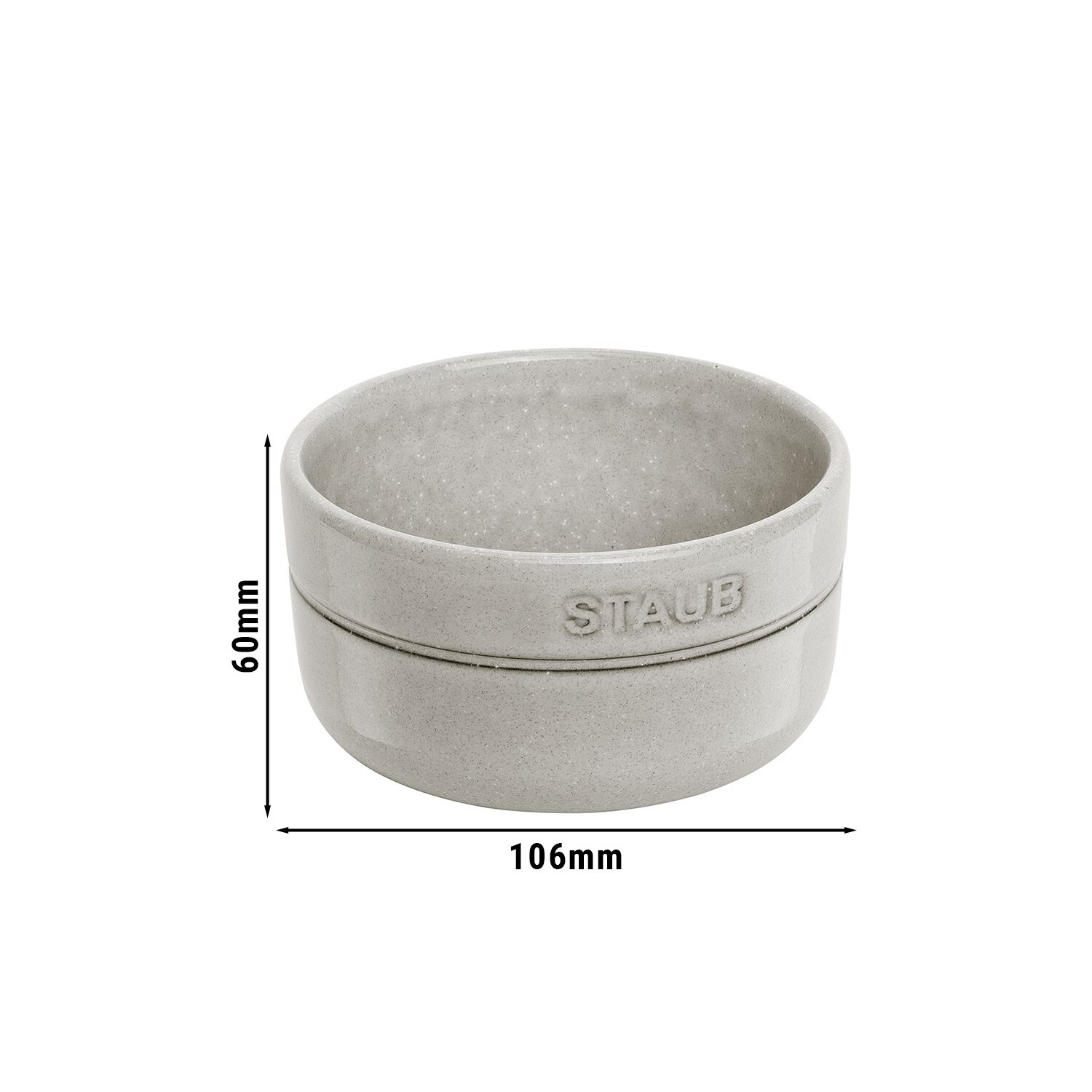 STAUB | DINING LINE - Bol - Ø 100 mm - Céramique - Truffe blanche