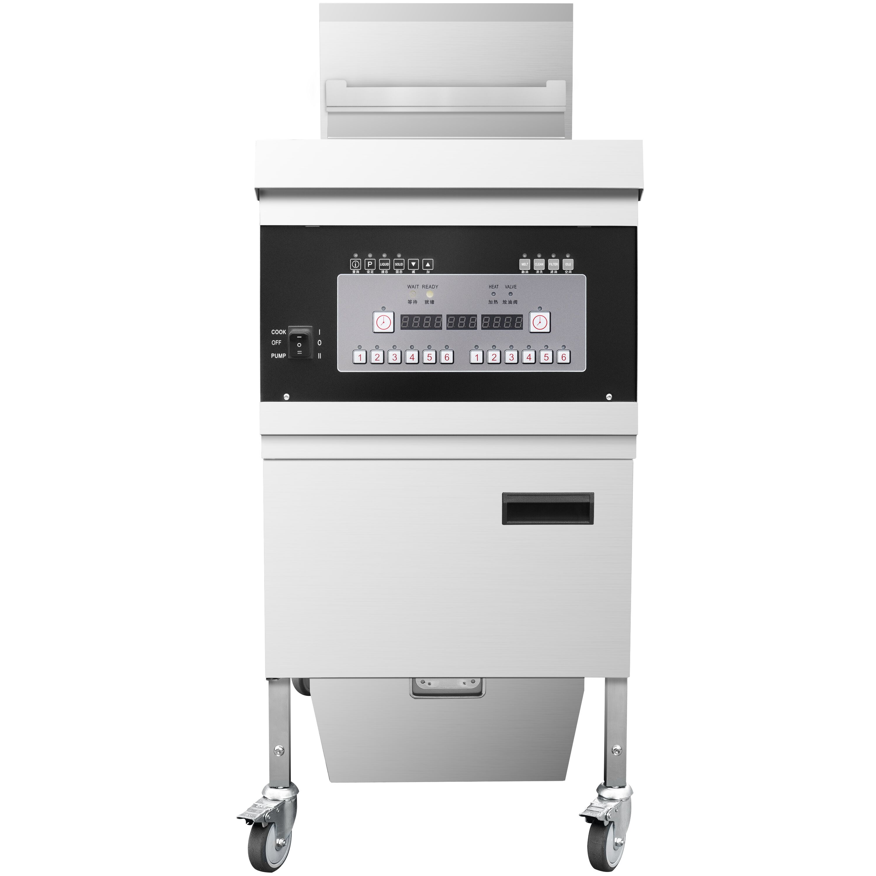Friteuse électrique avec système de filtration – 26 litres – 14,2 kW – numérique