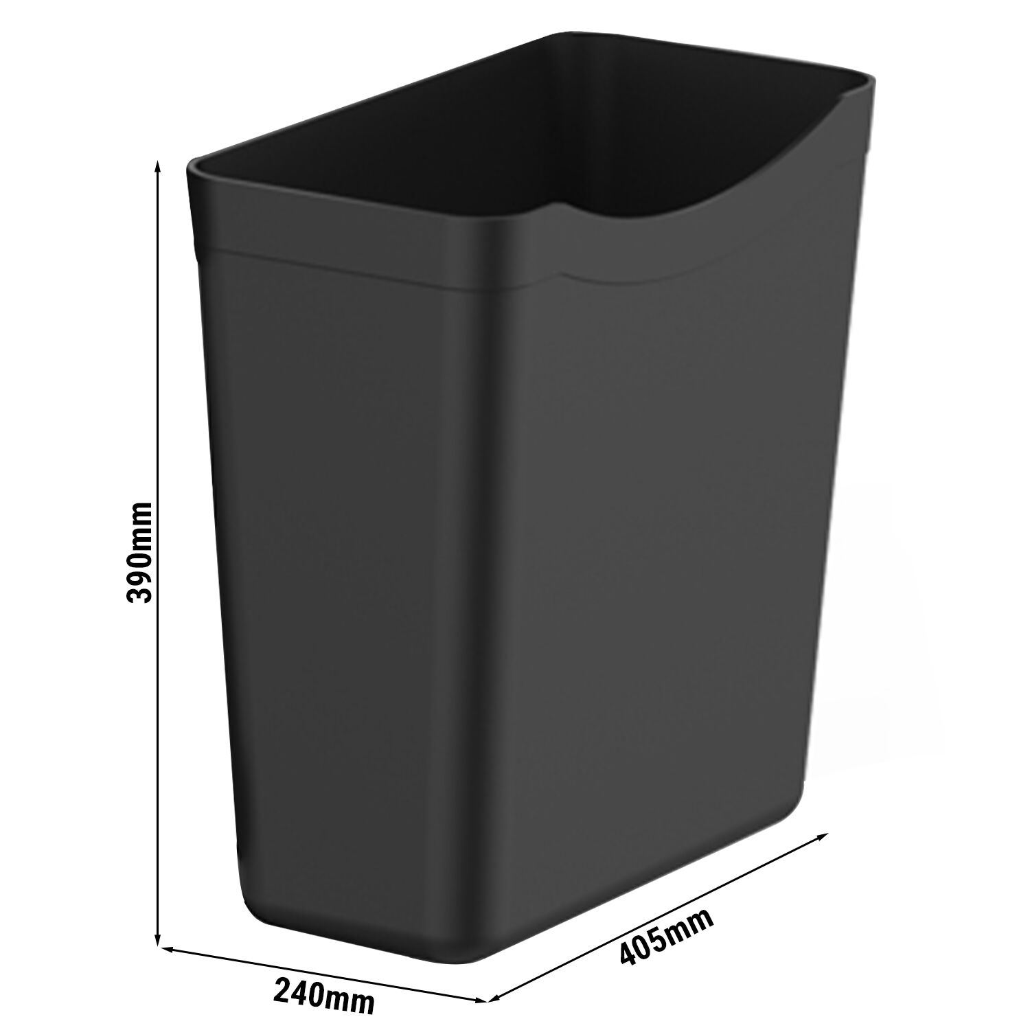 (2 Pièces) Poubelle pour Chariot de Service - Compatible avec SWKP2 et SWKP3