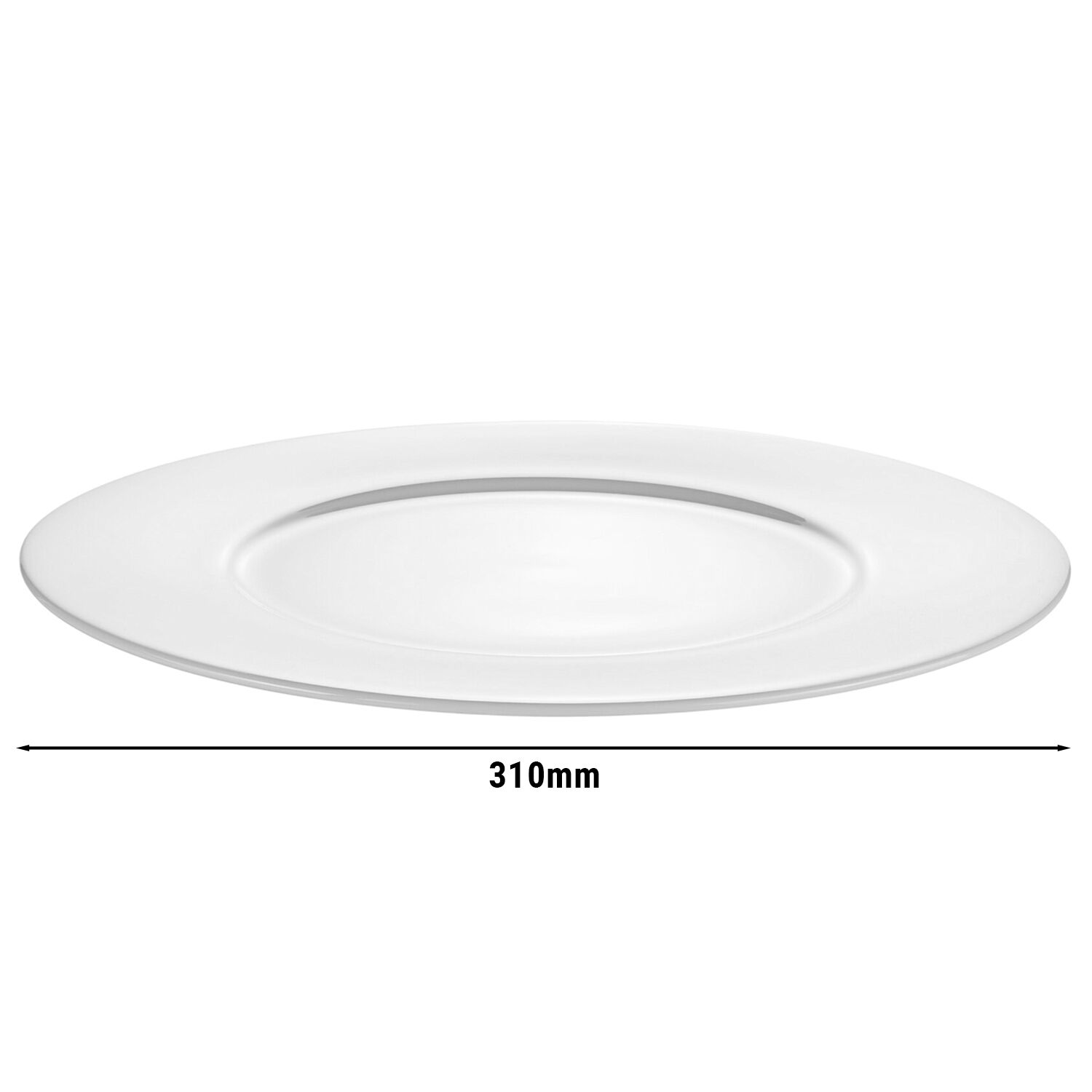 (2 pièces) WMF | AVA – Assiettes – plates – à aile – Ø 100 mm