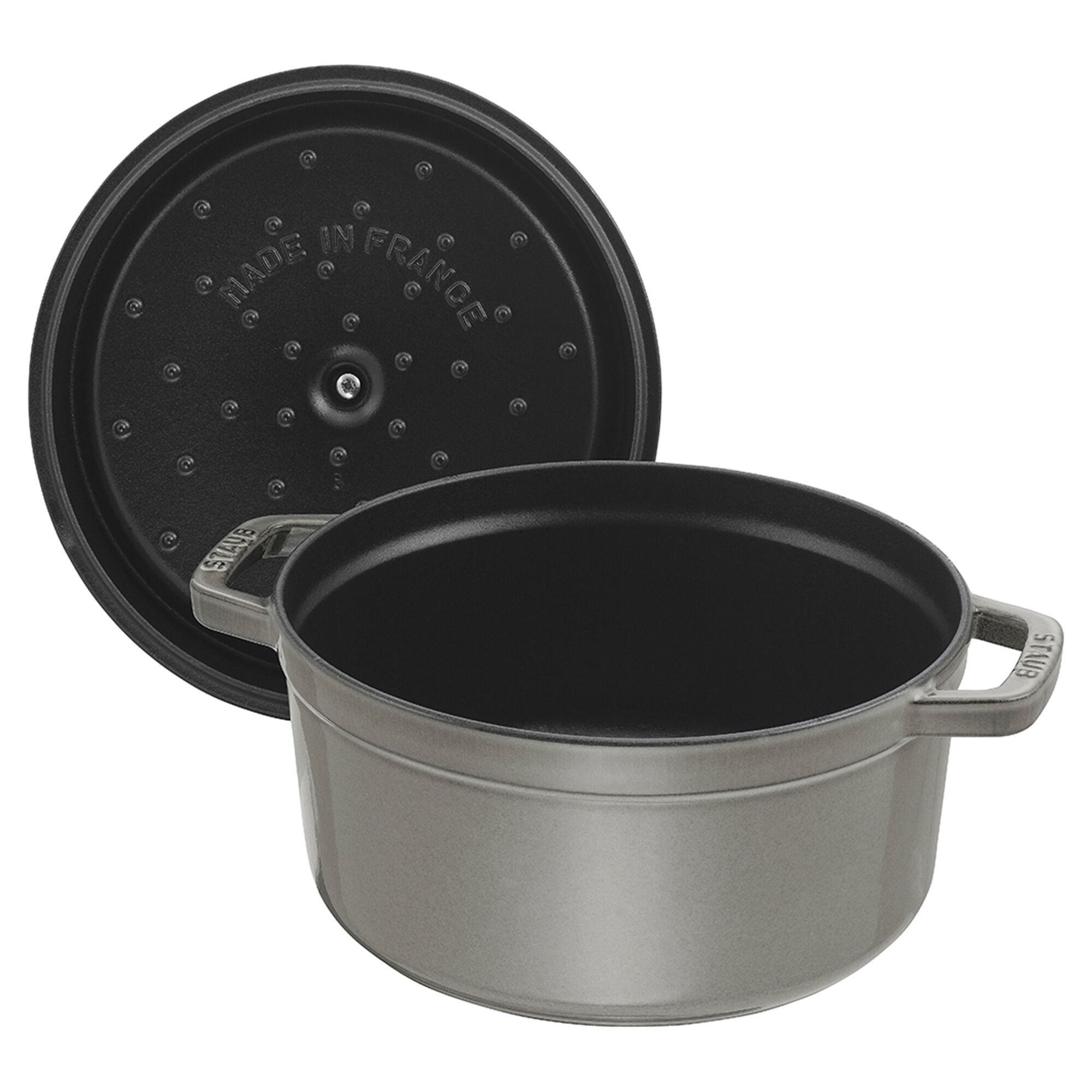 STAUB | LA COCOTTE - Cocotte - Ø 200mm - Gjutjärn - Grafitgrå