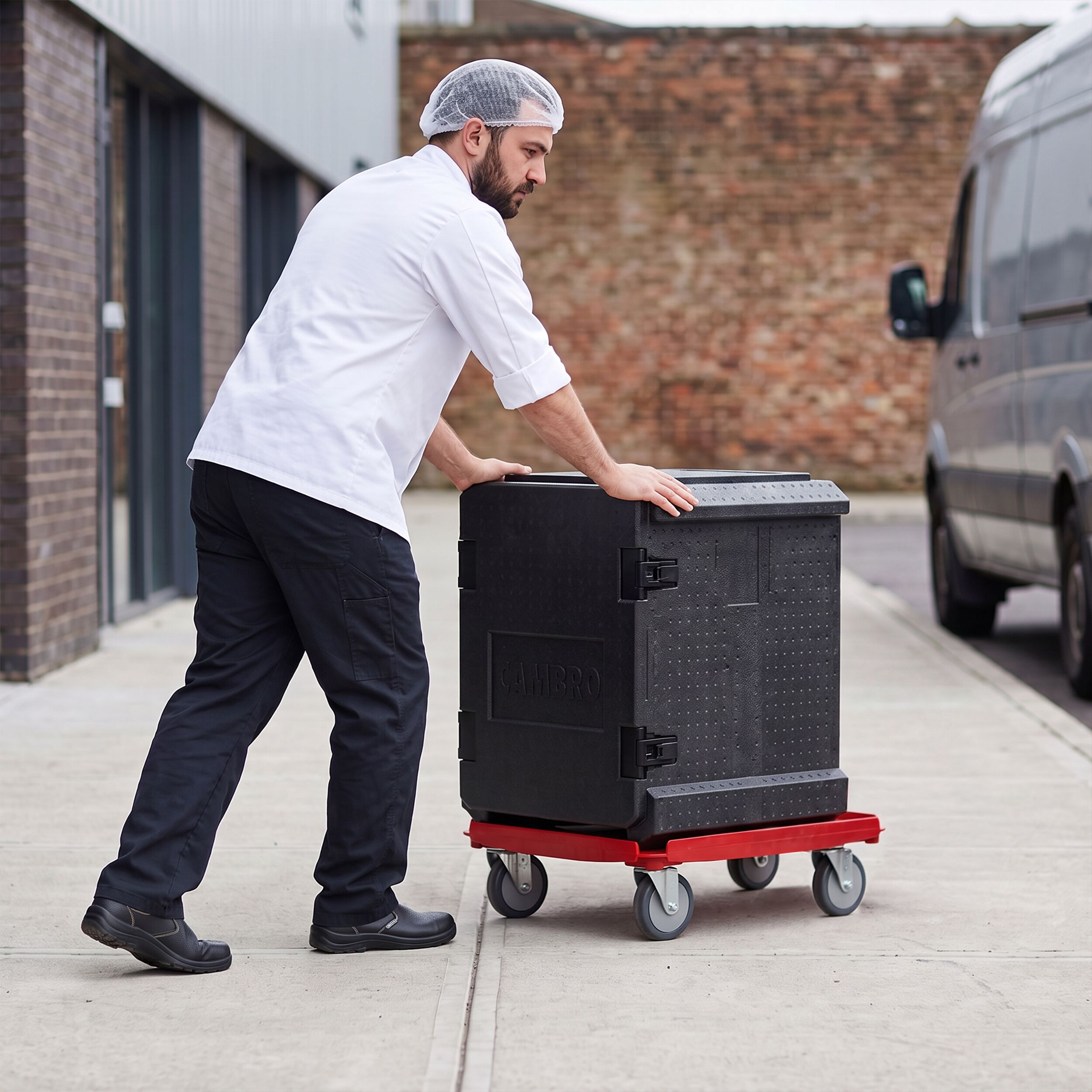 CAMBRO | Cam GoBox® – Smart Heater – elektrická ohřívací nádoba – s předním plněním – GN 1/1