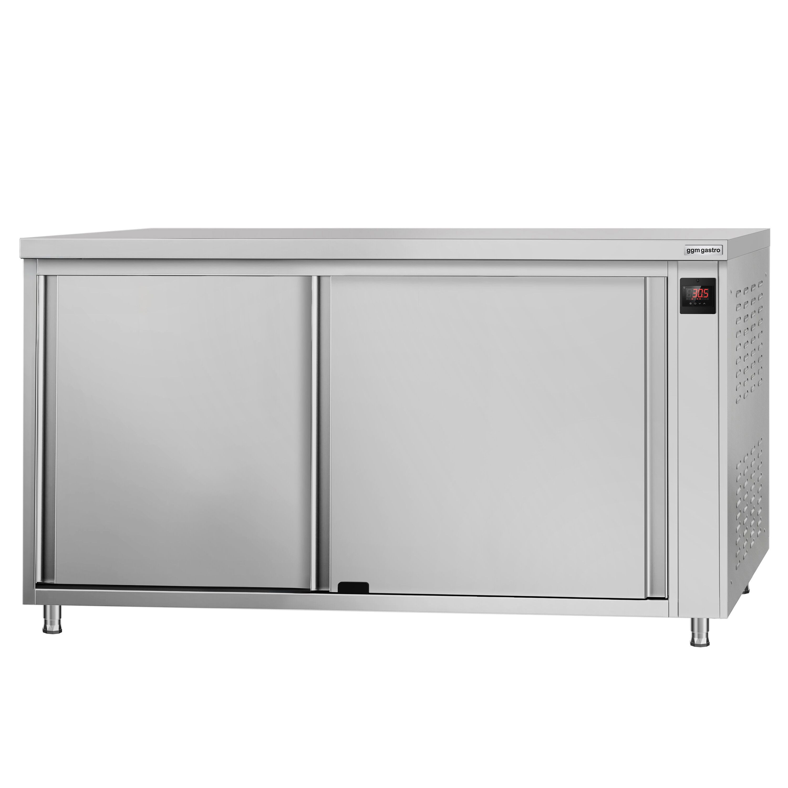 Armoire chauffante professionnelle - 2kW - 1 étagères - 1800x700x870mm