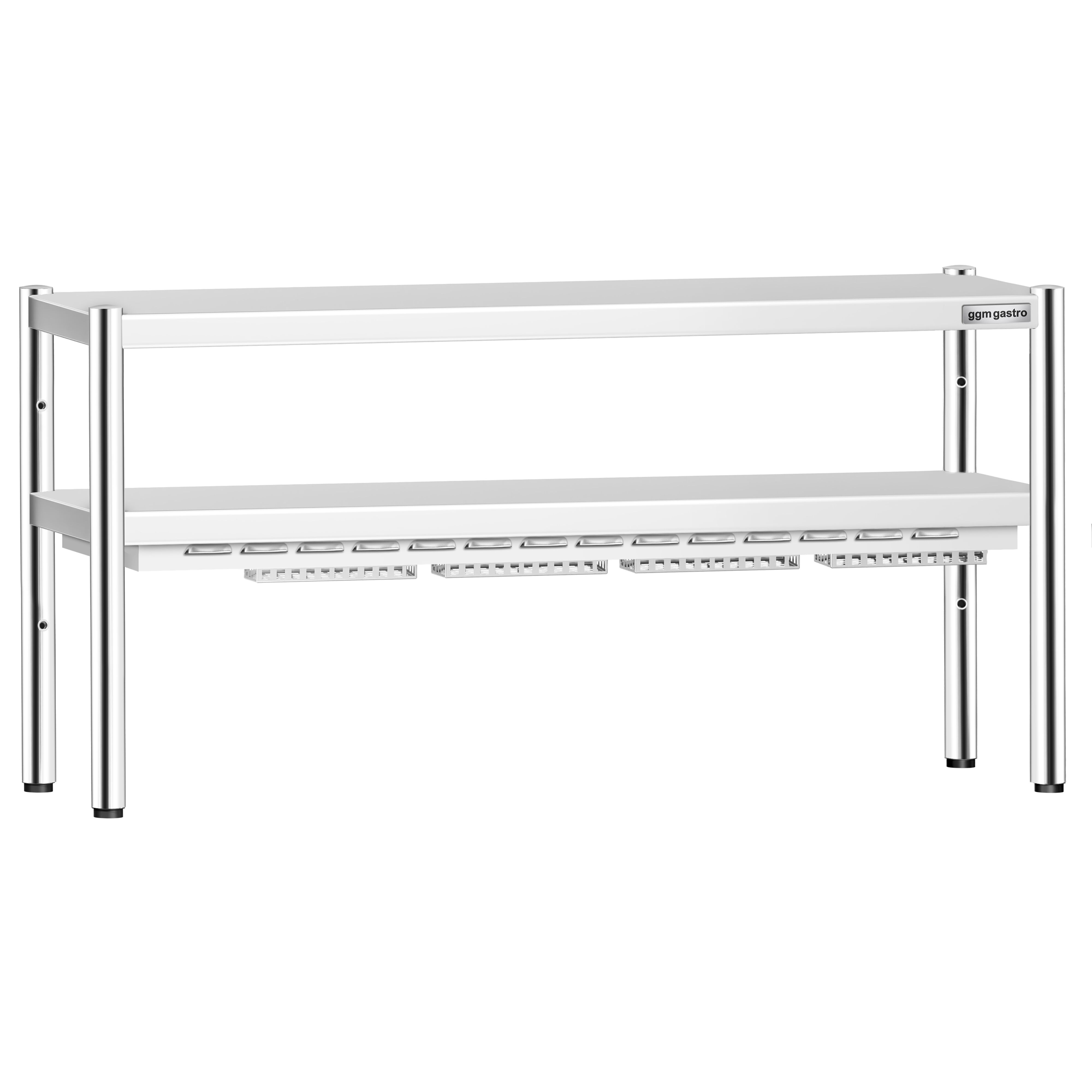 Pont chauffant PREMIUM infrarouge à résistances céramiques - 1600x370mm - 1,4kW - réglable en hauteur