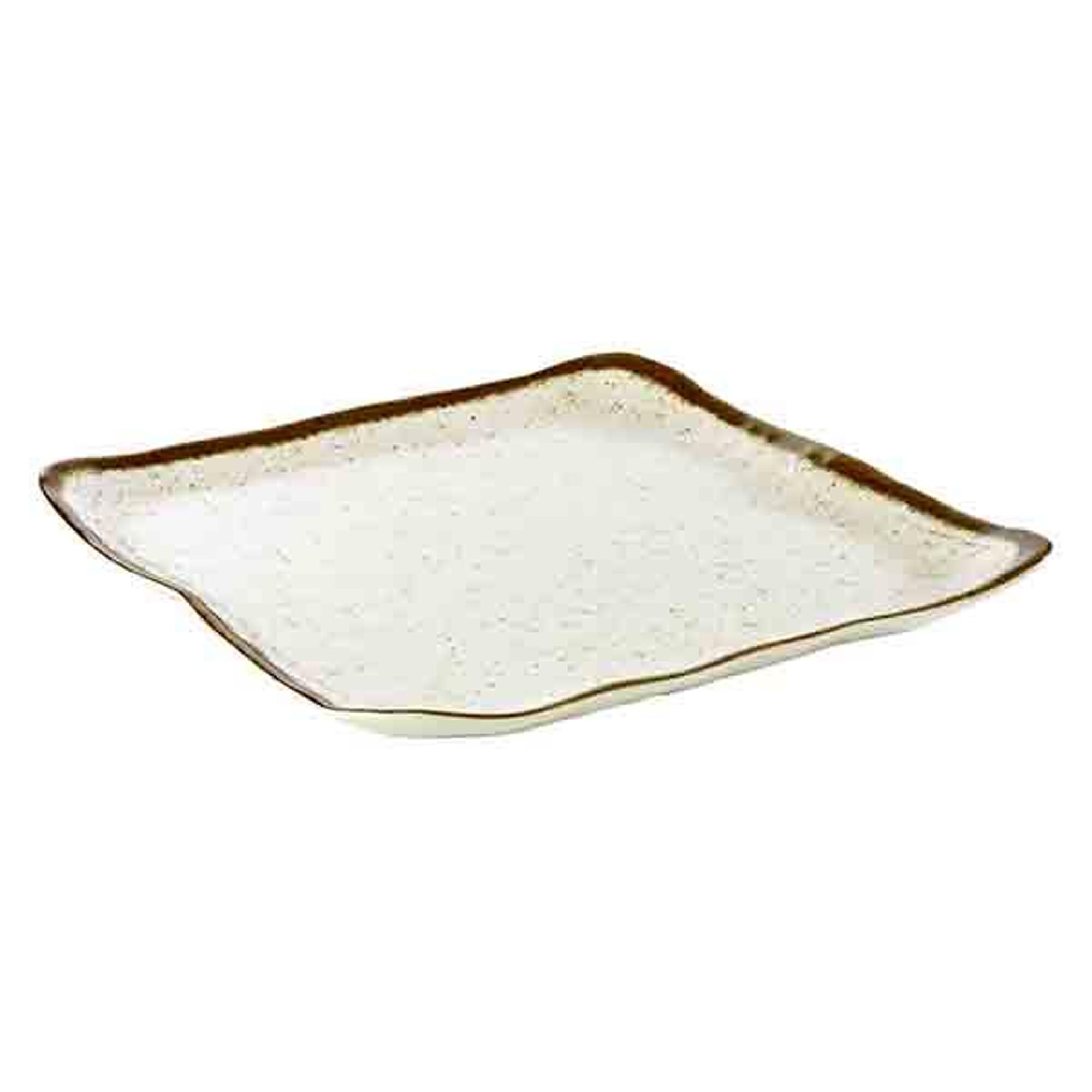 (6 pièces) STONE ART - Assiette - Mélamine - 330x325 mm
