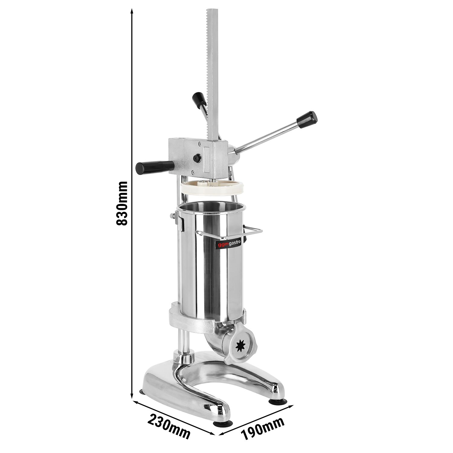 Machine à churros - 3 Litres - Manuelle - incl. 5 Embouts pour churros