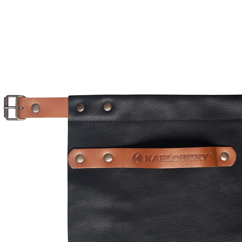 KARLOWSKY | Tablier en cuir - Noir