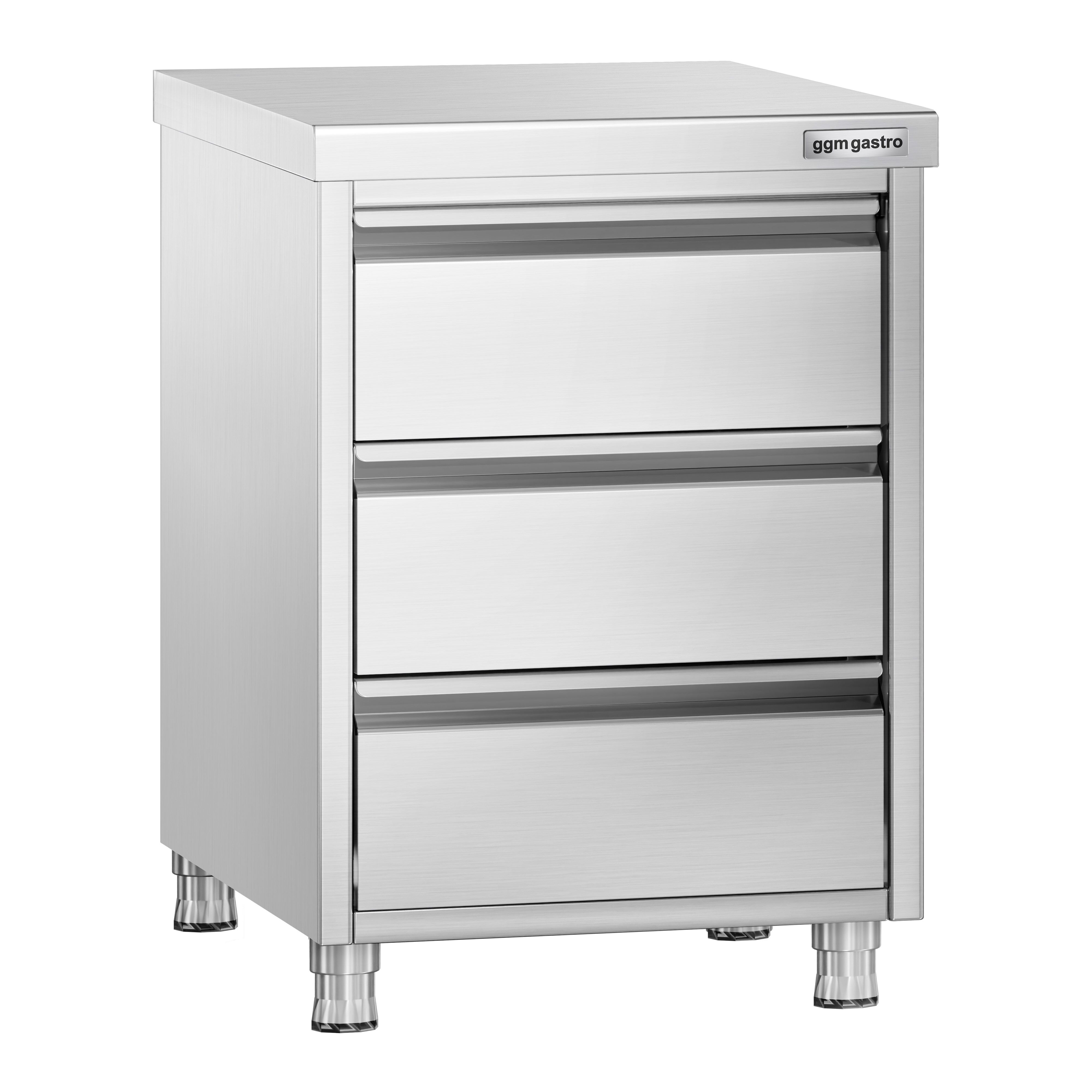 Socle en inox – longueur : 500 mm