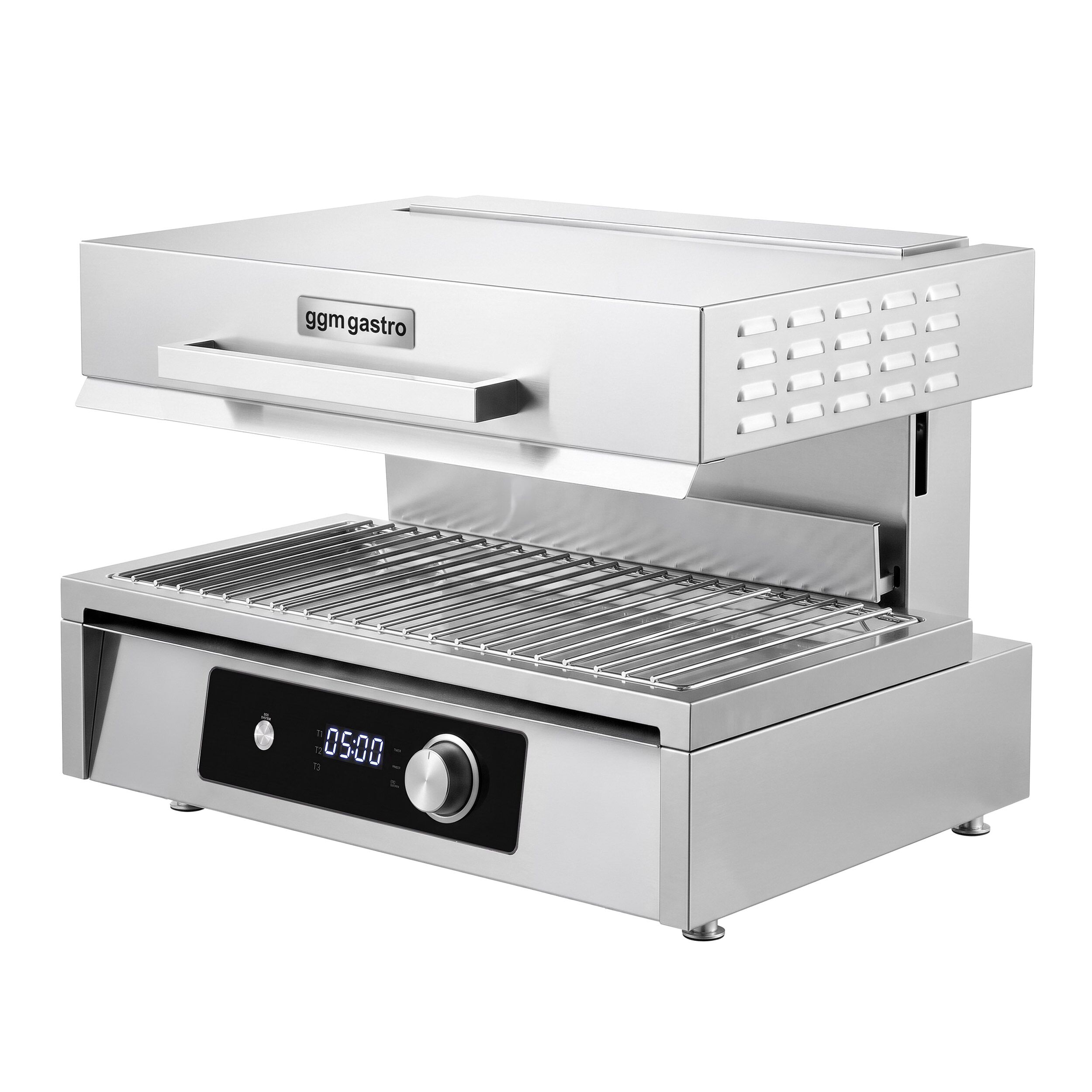 Pita Oven / Salamander - Infrarood - 6kW - 230V - Digitale bediening - In hoogte verstelbaar verwarmingselement