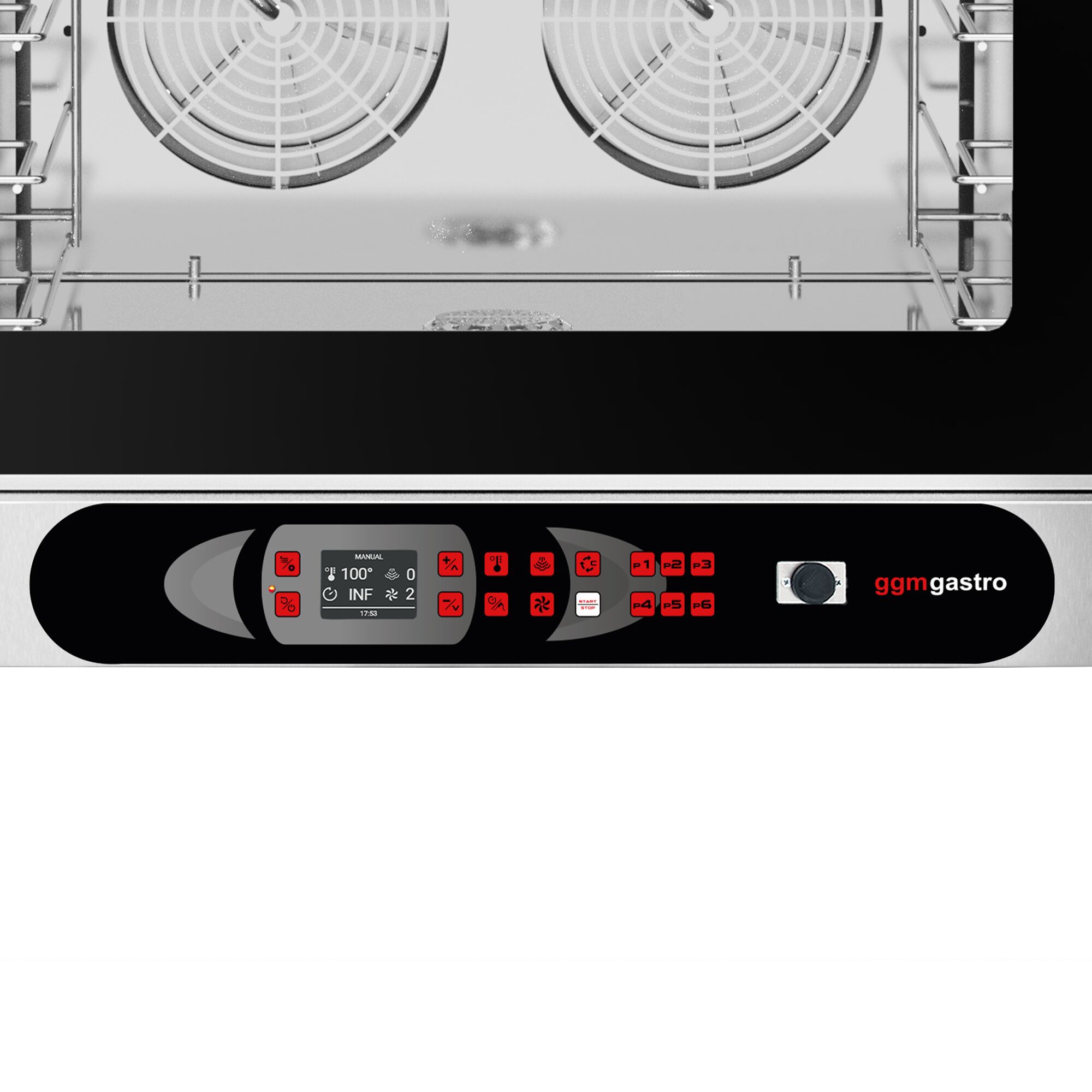 Four mixte - numérique - 4 x GN 1/1 ou 4 x EN 600 x 400 - avec système de lavage inclus