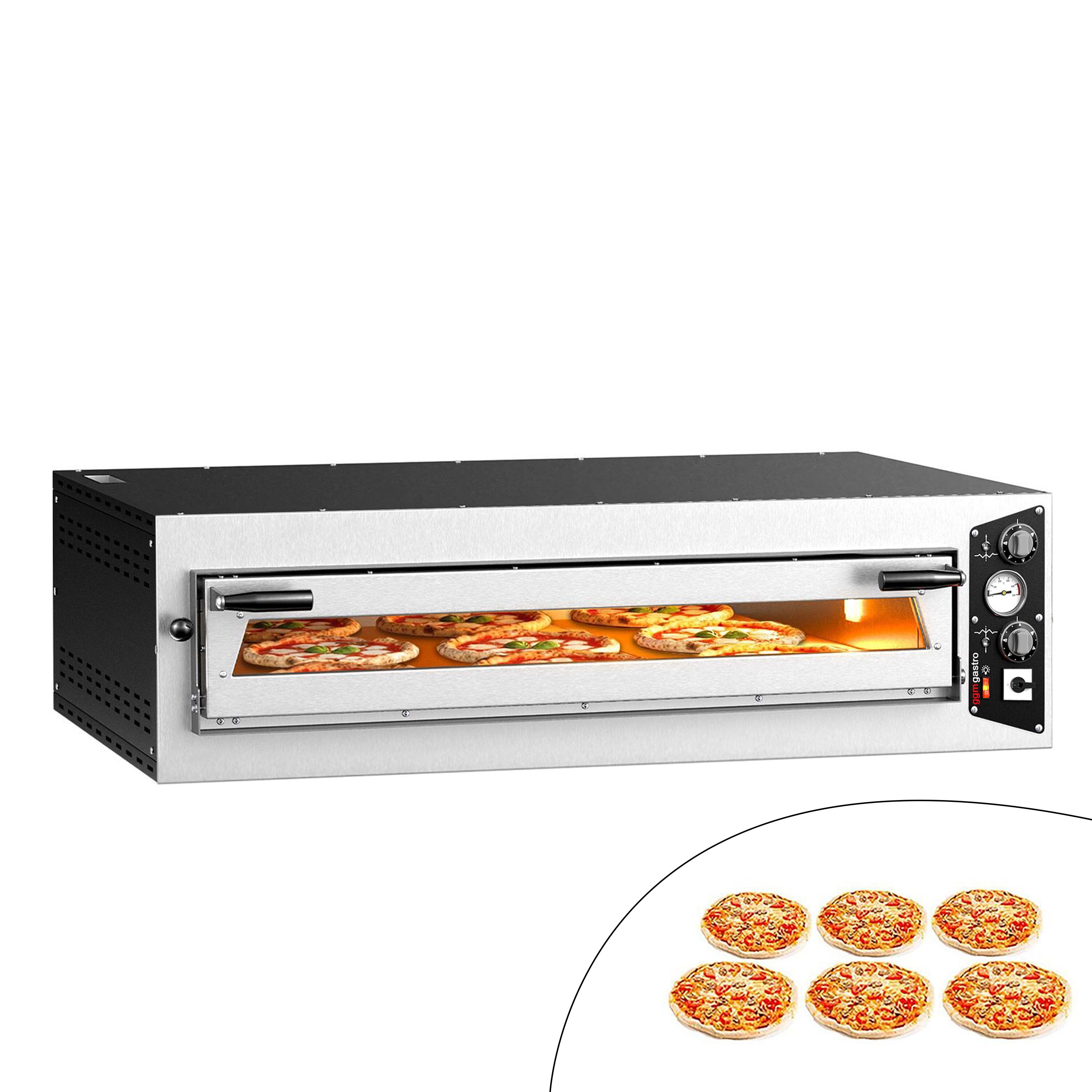 Four à pizza électrique - 6x 35 cm (large) - Manuel