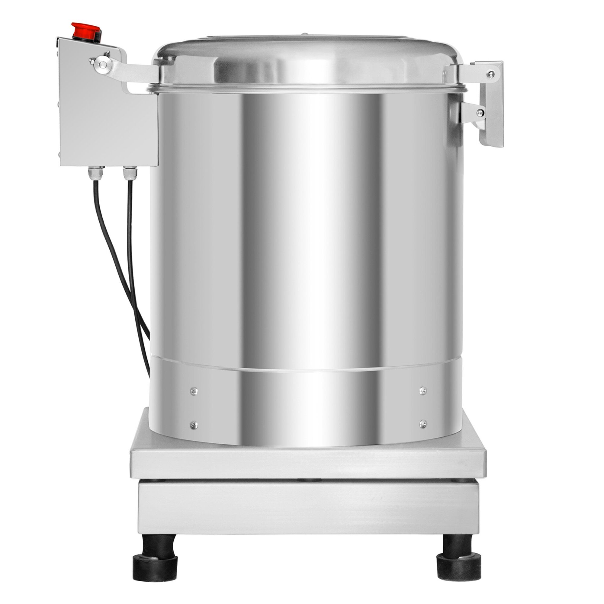 Salatschleuder - 20 Liter - 35kg/h - 370 Watt - 1400 U/min - Edelstahl - inkl. Ablassrohr