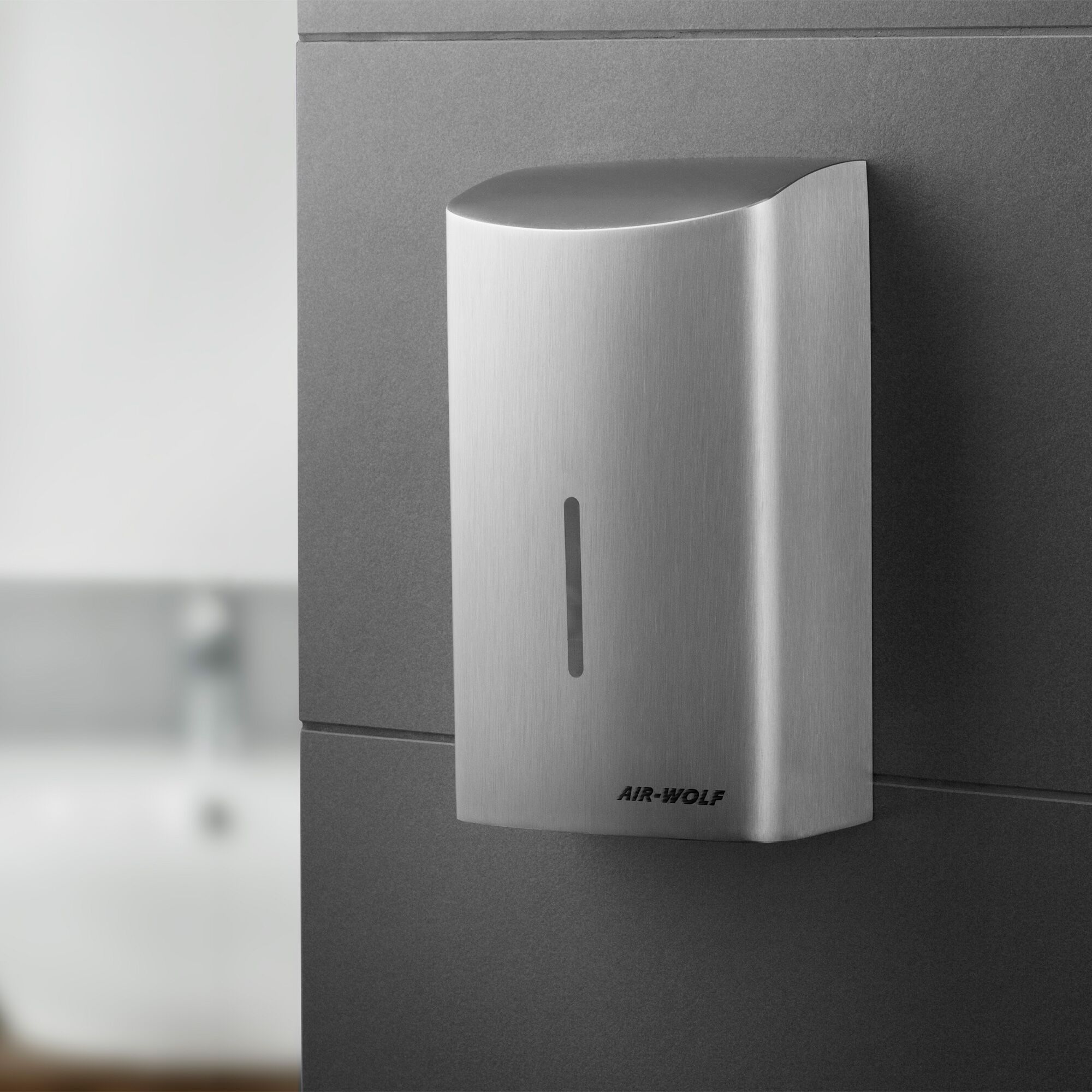 AIR-WOLF | Sèche-mains avec capteur infrarouge - inox