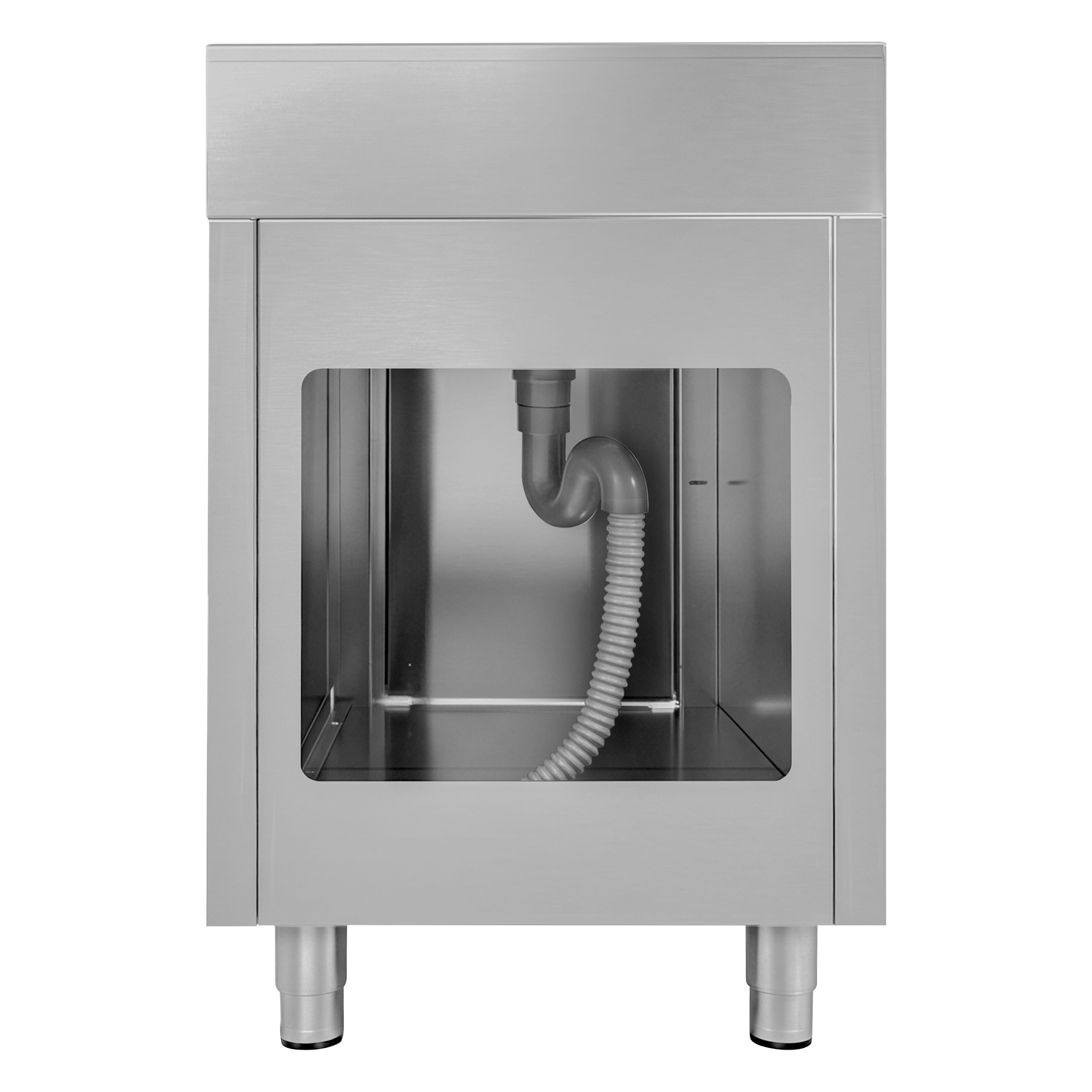 Meuble plonge ECO - 600 x 600 mm - avec 1 bac