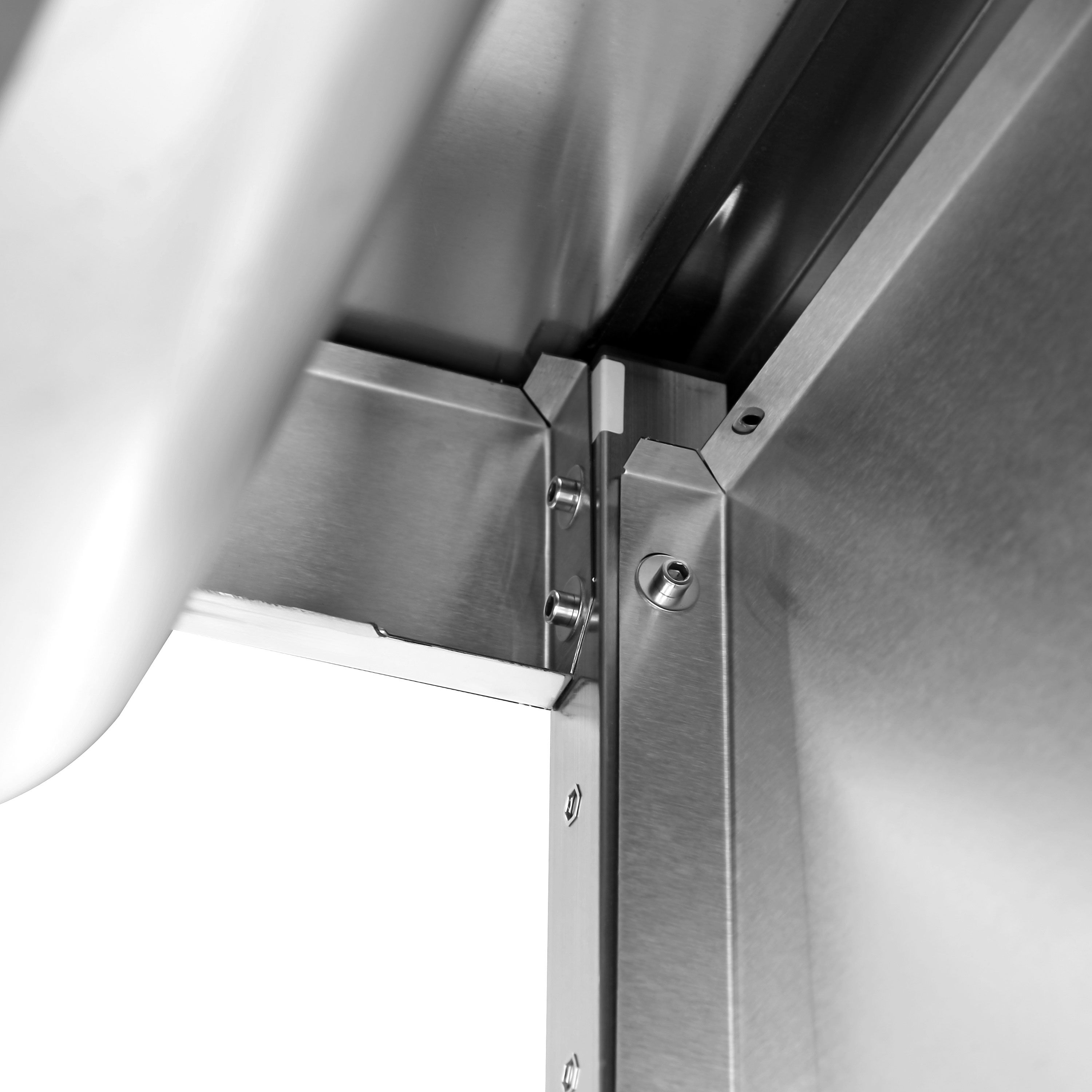 Lavello con vano lavastoviglie PREMIUM - 1200x700mm - con 1 vasca sinistra - con alzatina