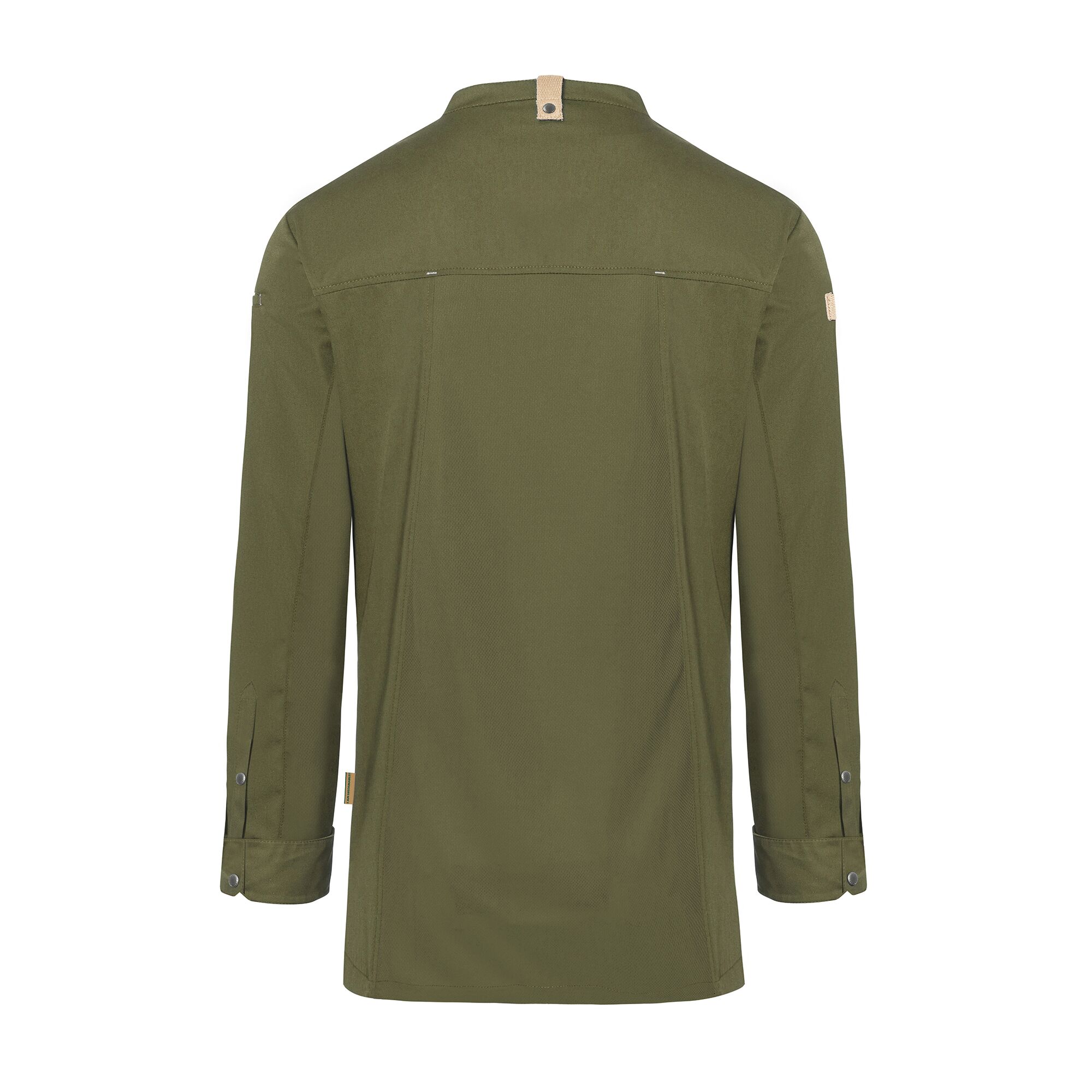 KARLOWSKY | GREEN-GENERATION Chef Jacket – Moss Green - Size 46 - Recycled Polyester