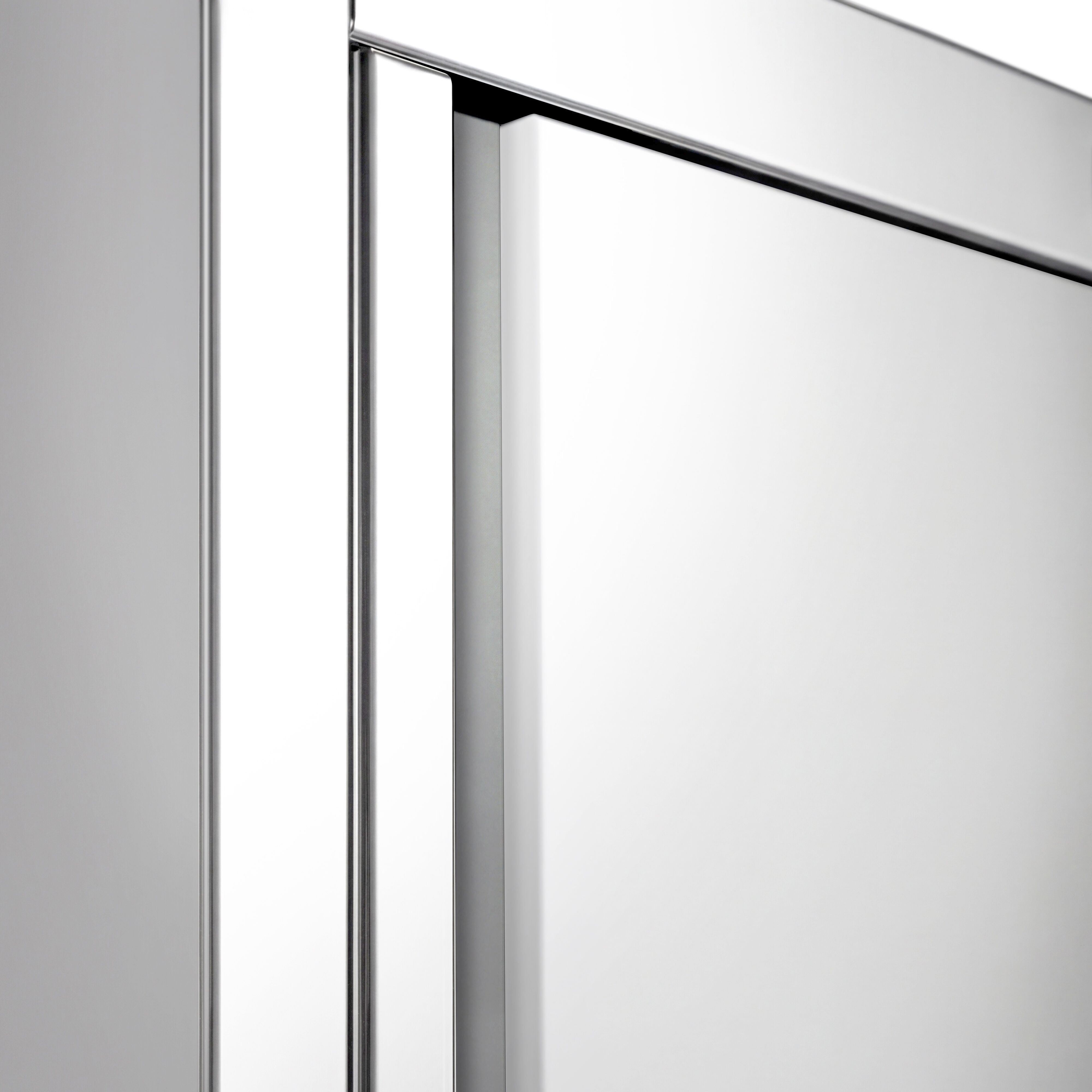 Armoire murale en acier inoxydable - 700x700mm - avec porte battante - 660mm de haut