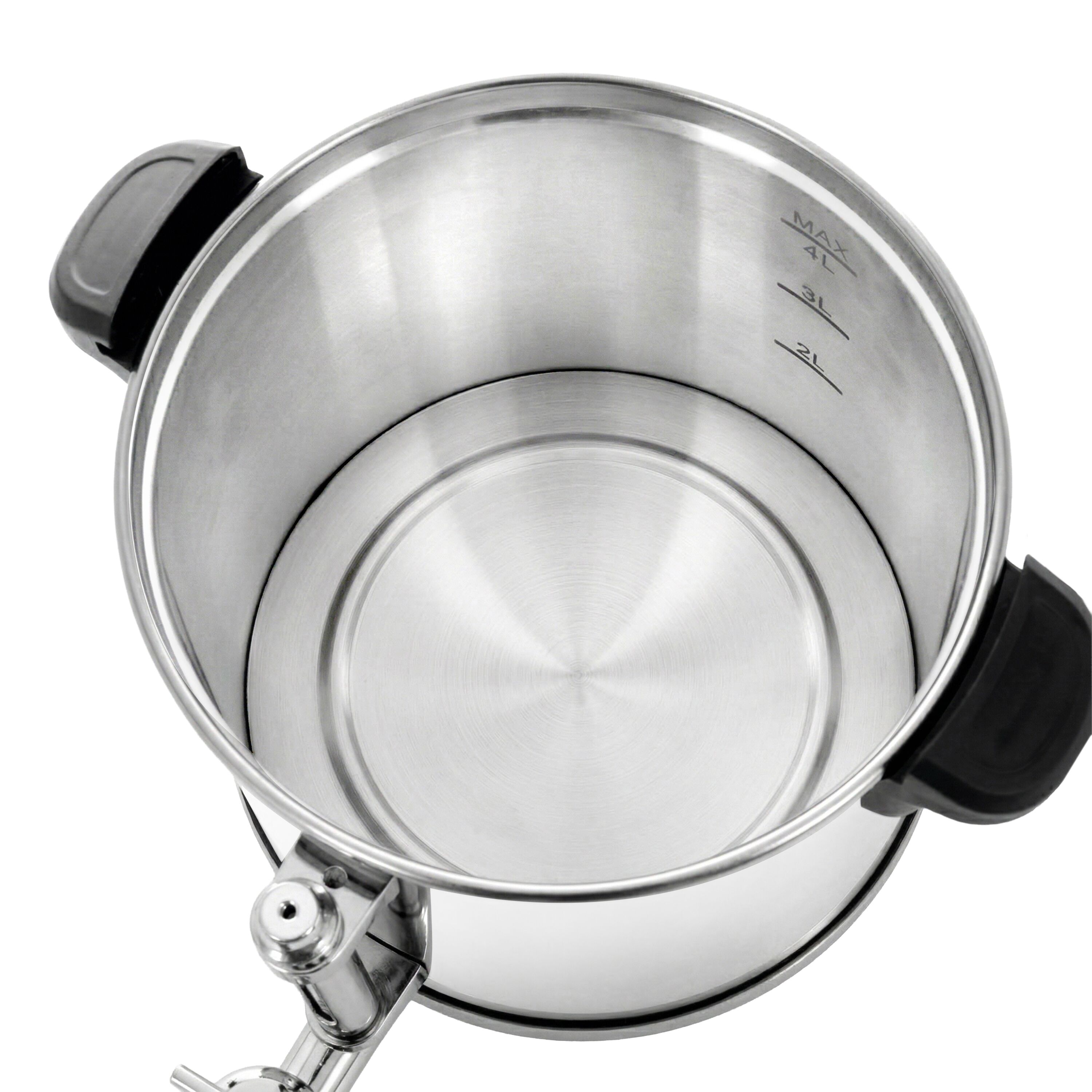 Commercial Coffee Percolator - Manual Fill - 6L - 1.2kW - approx 40 cups