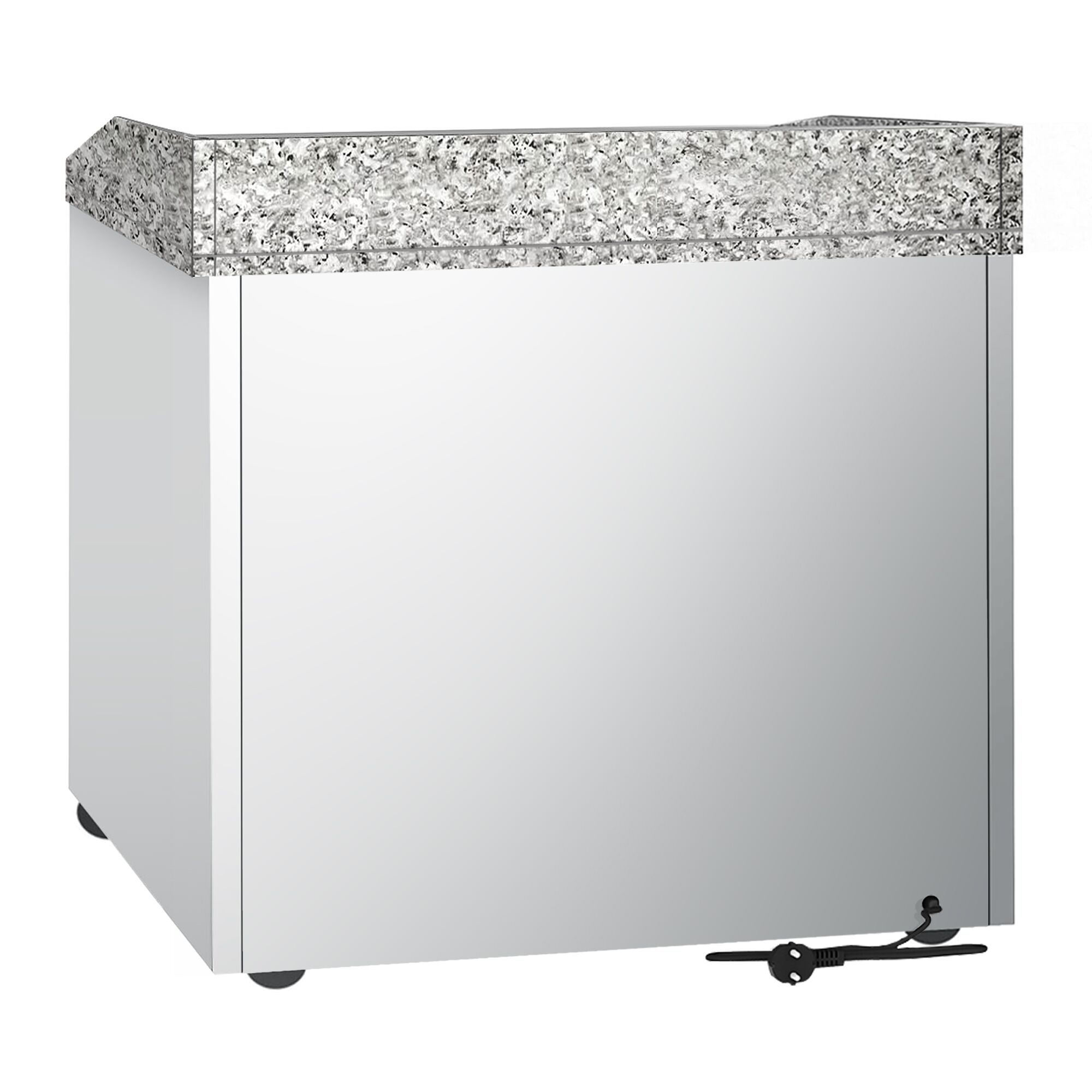 Table réfrigérée à pizza ECO - 935 x 700 mm - avec 1 porte et 2 tiroirs