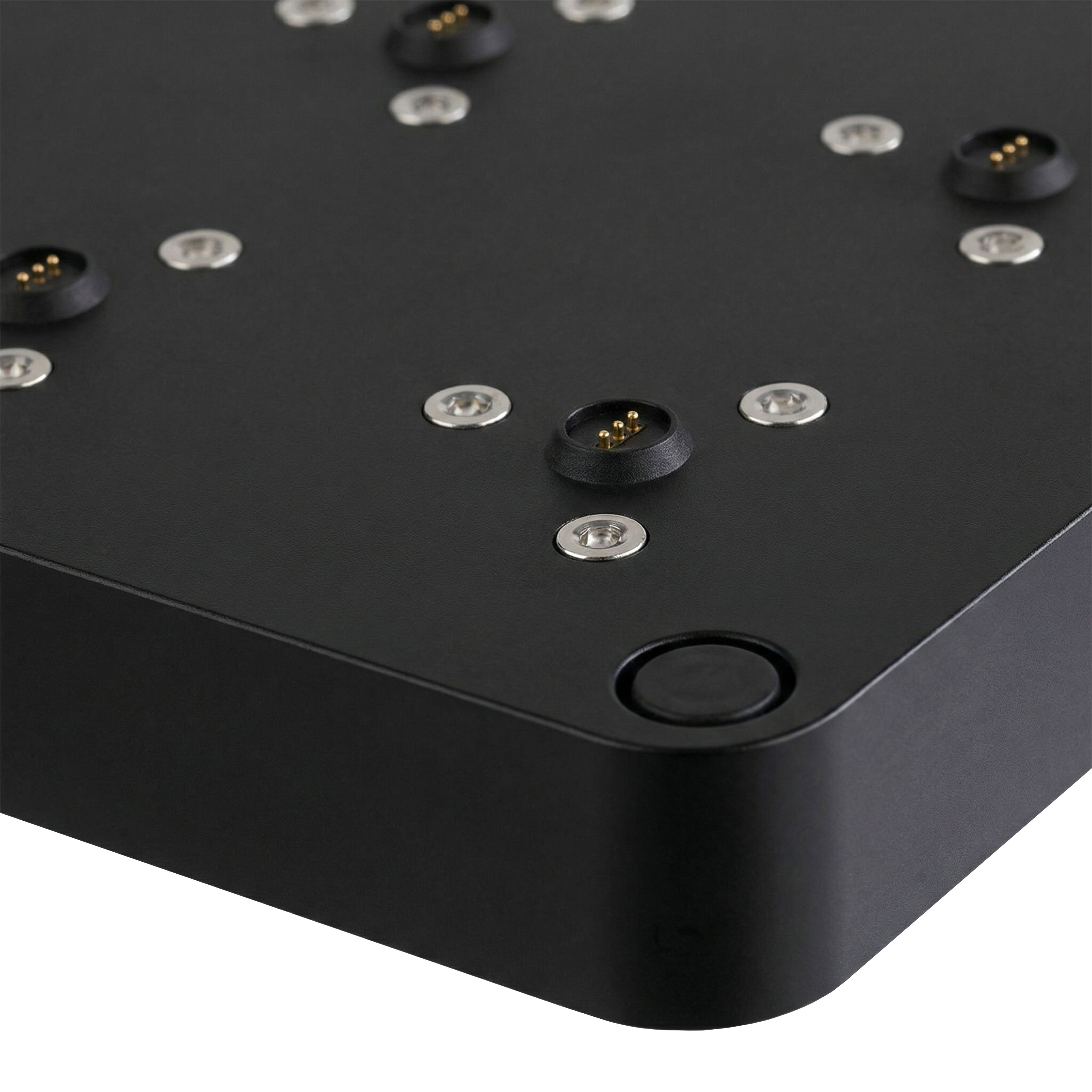 Station de charge 12 ports - ABS plastique - 430x330x45mm - Noir - incl. prise secteur, 2 télécommandes avec piles