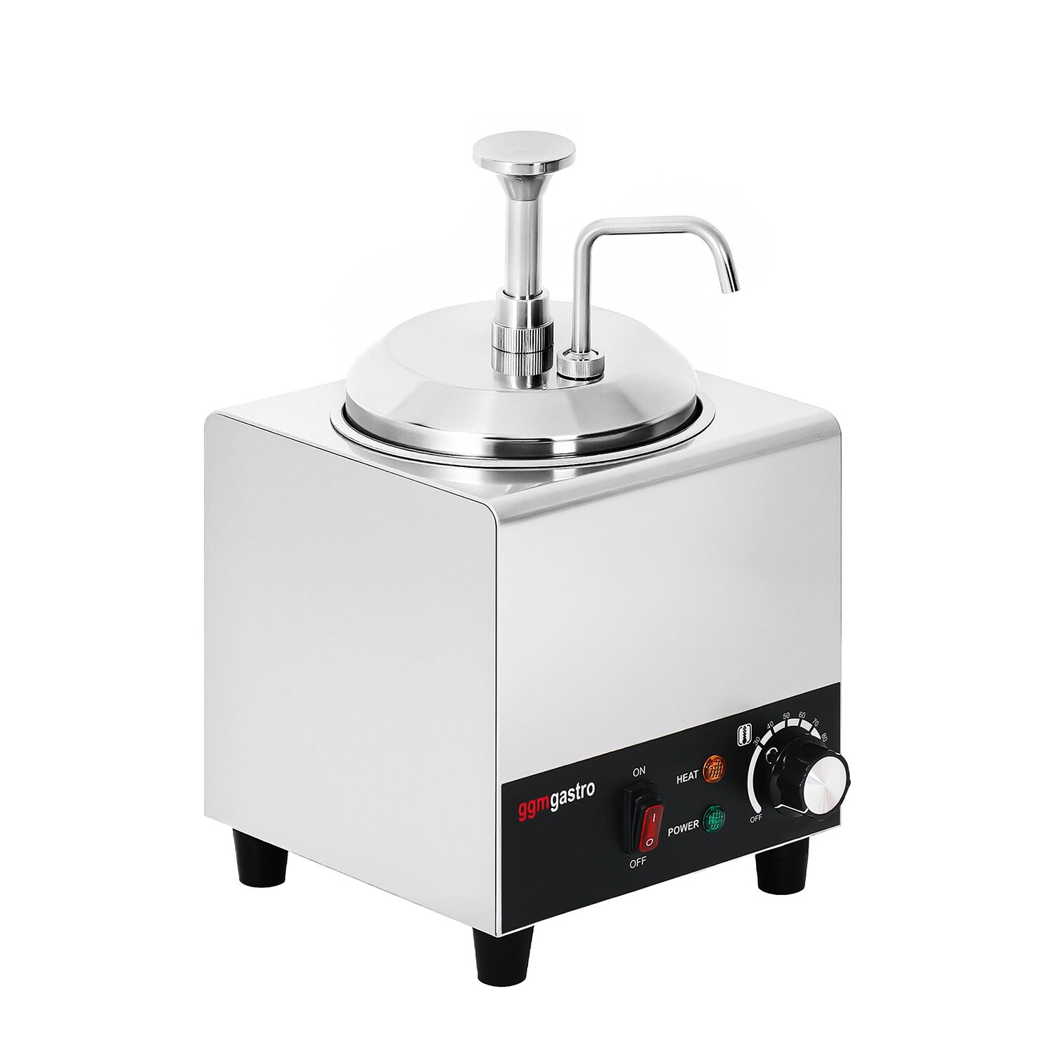 Distributeur de sauces chauffant - 600 watts - 1,7 litres - incl. insert