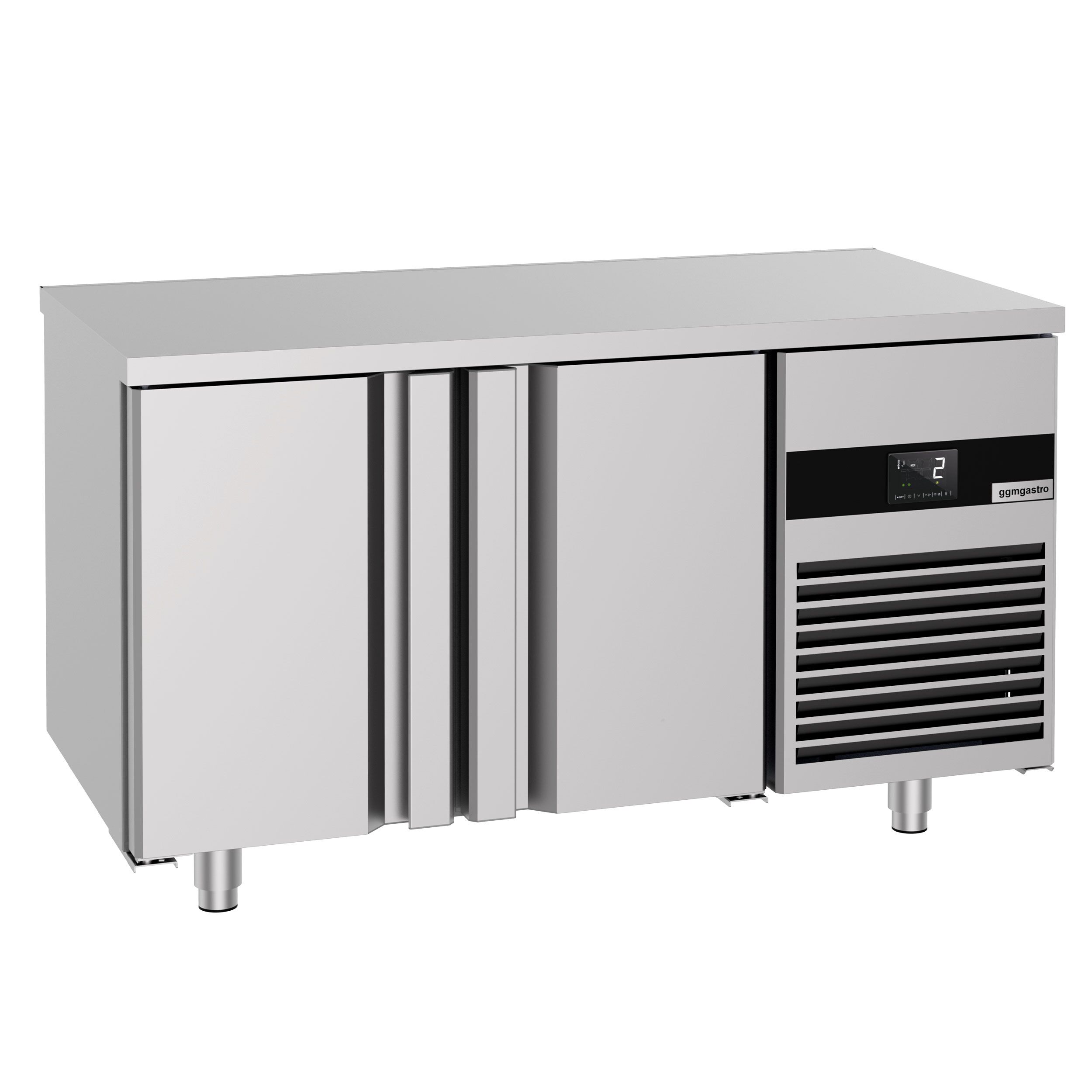 Bakery Counter Fridge PREMIUM - 1550x800mm - with 2 doors - capacity 390 litres