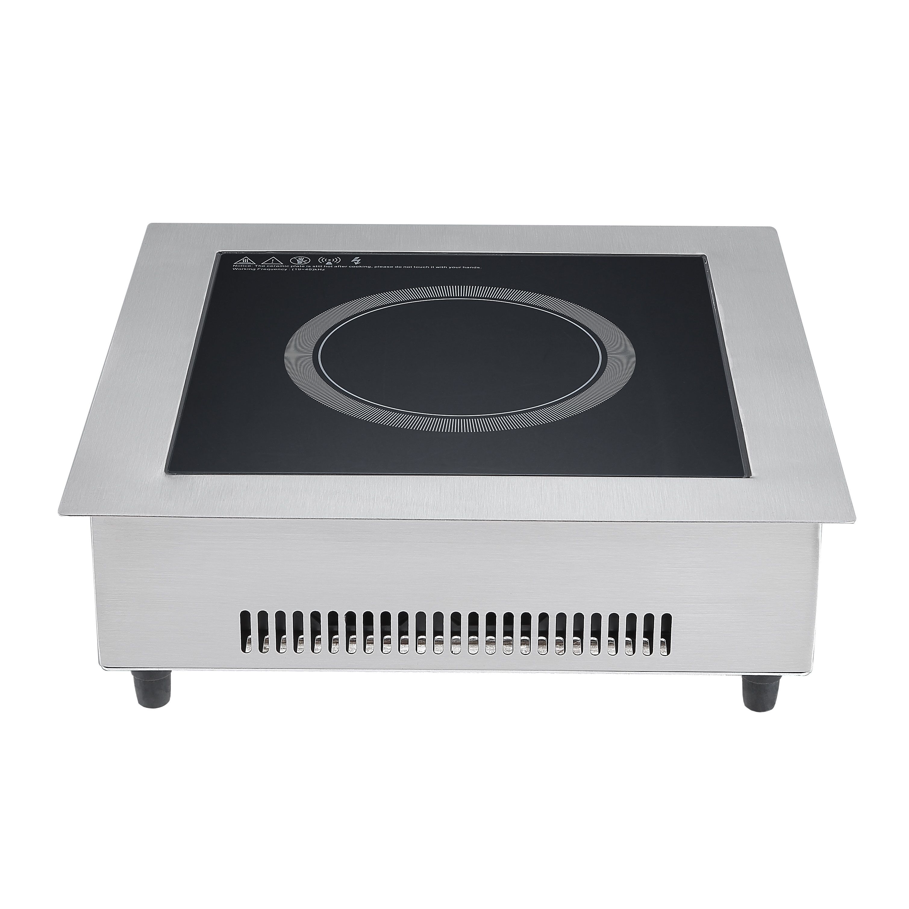 Fourneau à induction - 3,5kW - 1 foyer - encastrable