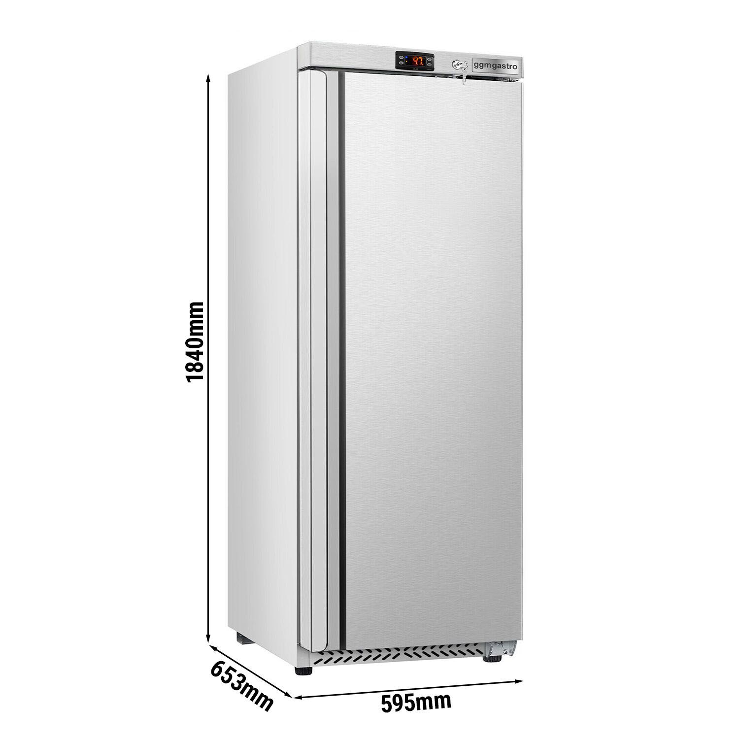 Réfrigérateur de stockage inox ECO – 400 litres – avec 1 porte