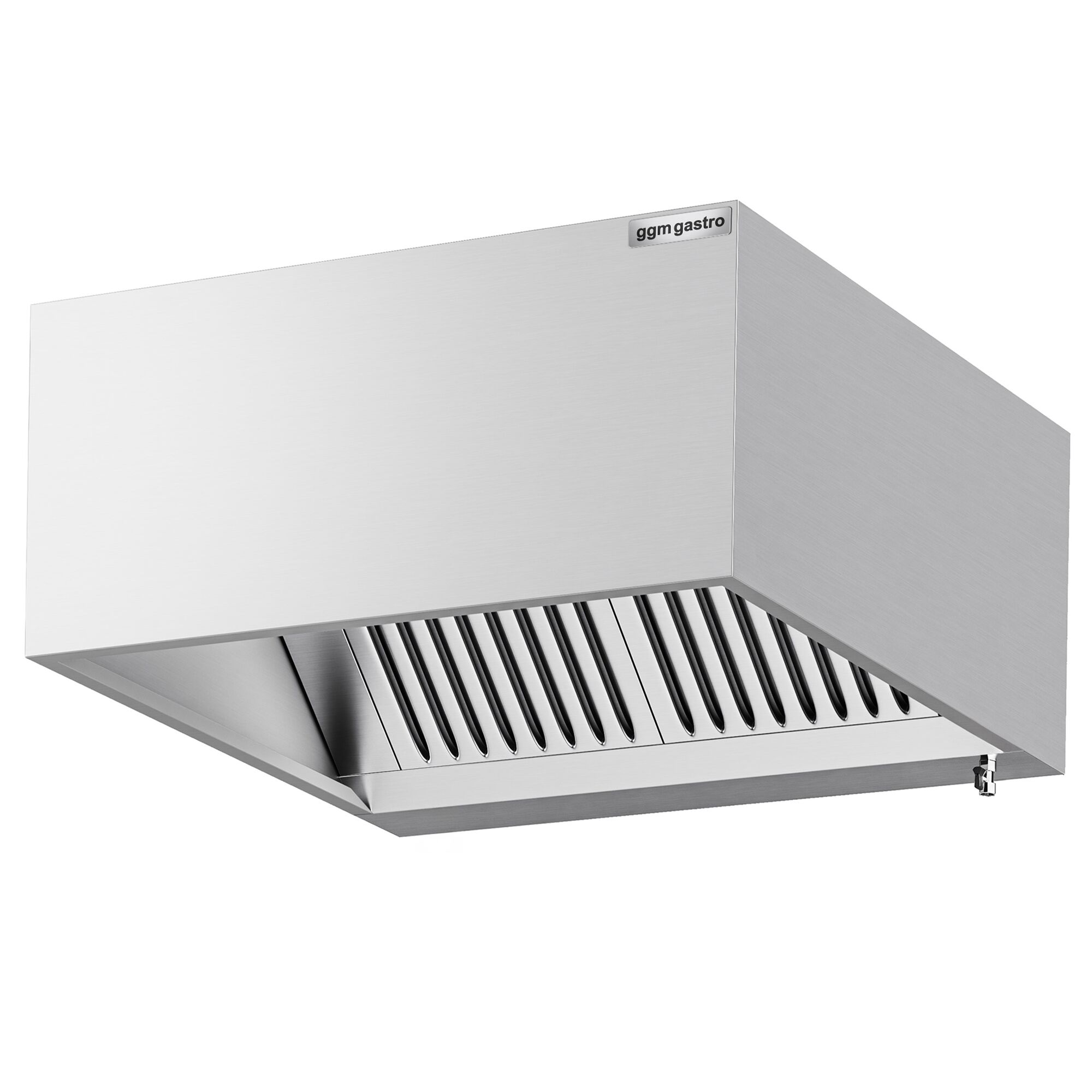 Induction box hood – 1000 mm – with filter & light – without motor