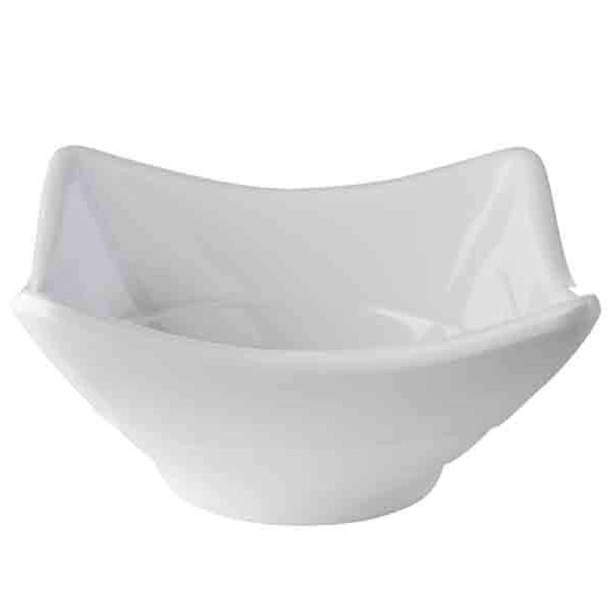 (24 pièces) Bol - MINI - Mélamine - 0,1 litre - 80 x 80 mm - Blanc