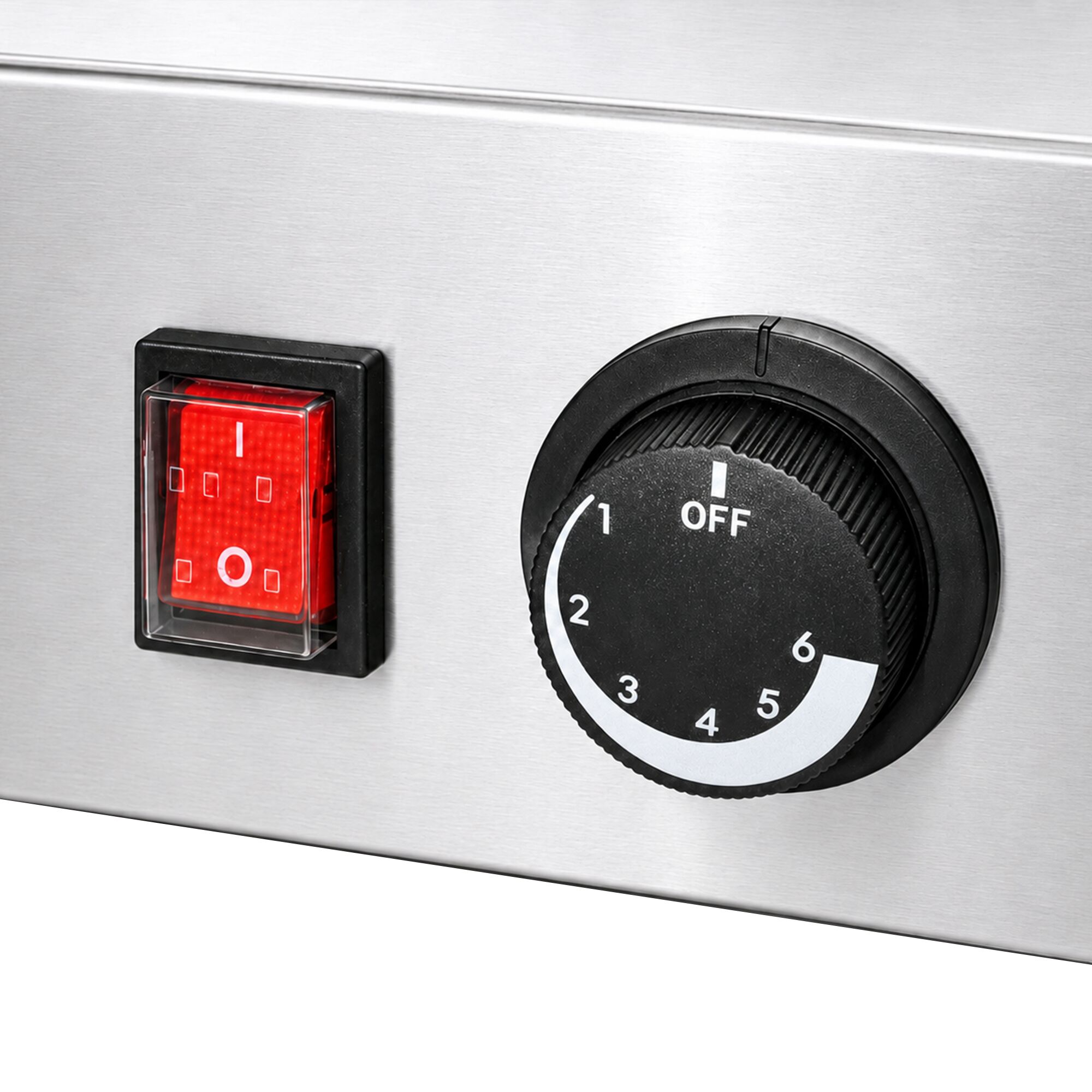 Countertop Bain Marie - GN 1/1 - 150mm deep - 1,2 kW - with Drain Tap