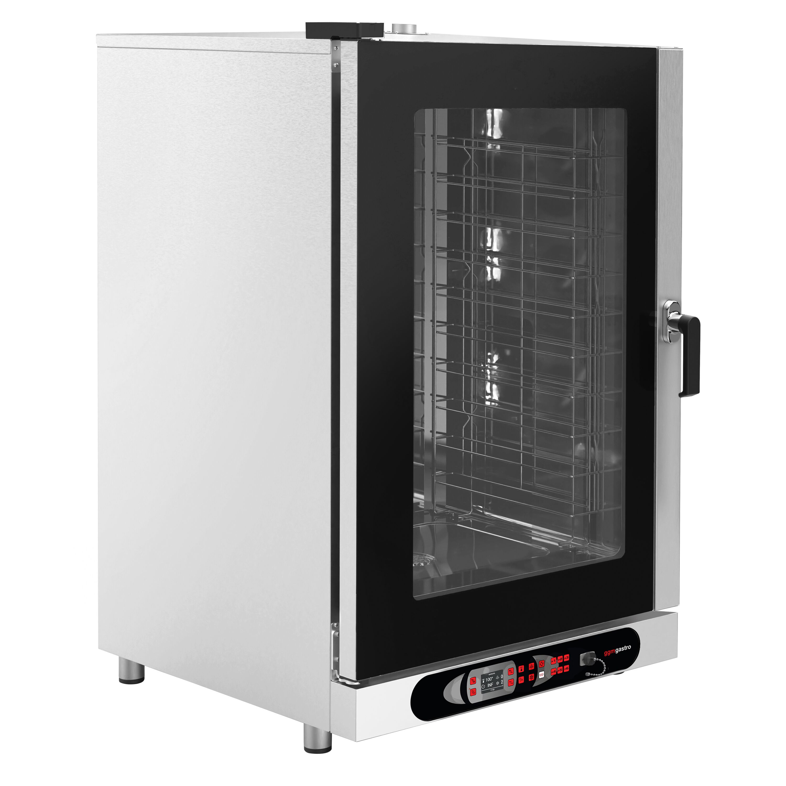 Four mixte - numérique - 10 x GN 1/1 ou 10 x EN 600 x 400 - avec système de lavage inclus