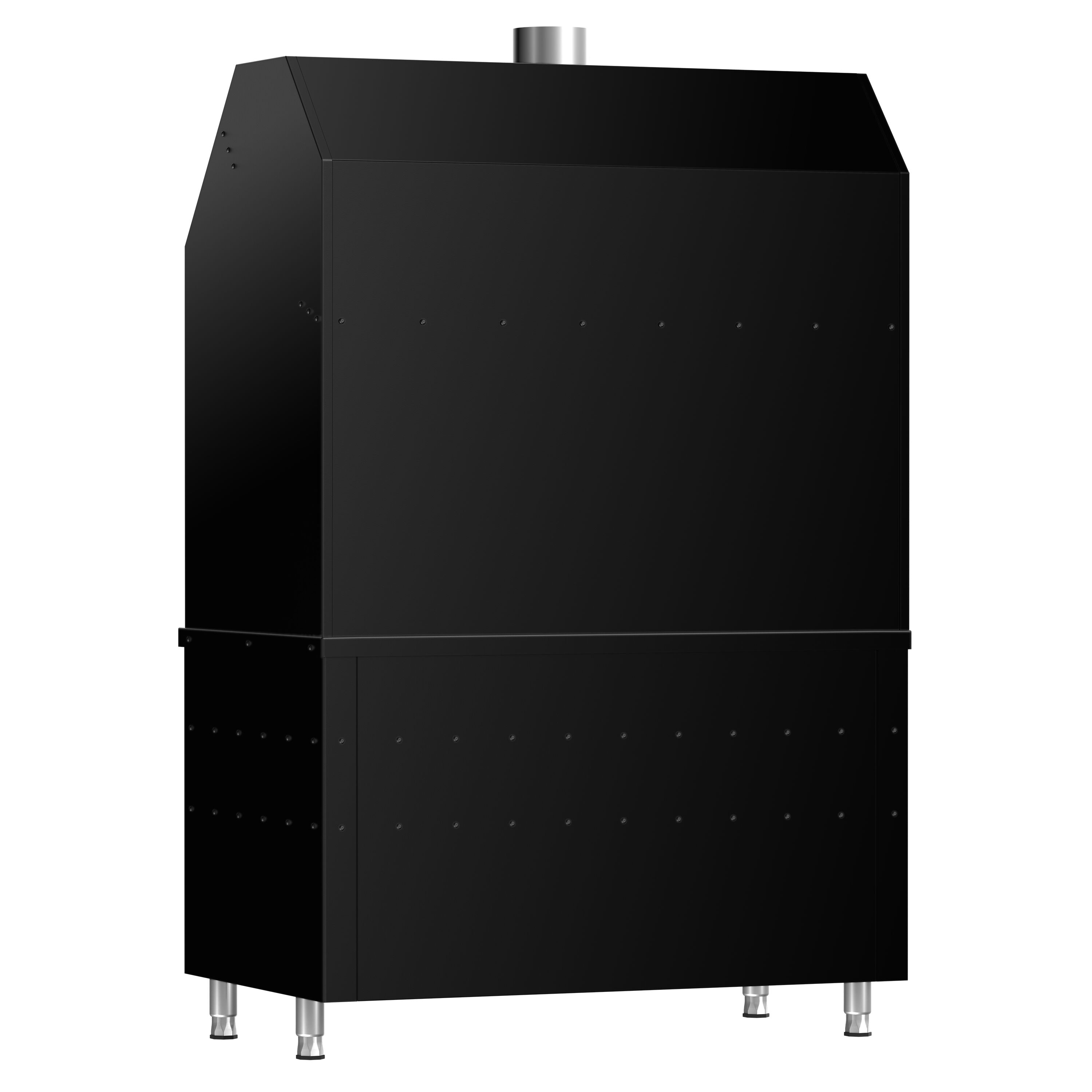 Commercial Gas Chargrill BERLIN - 1360mm - 790mm Deep - Cast-Iron Cooking Grids - Black - 6 Grill Grids